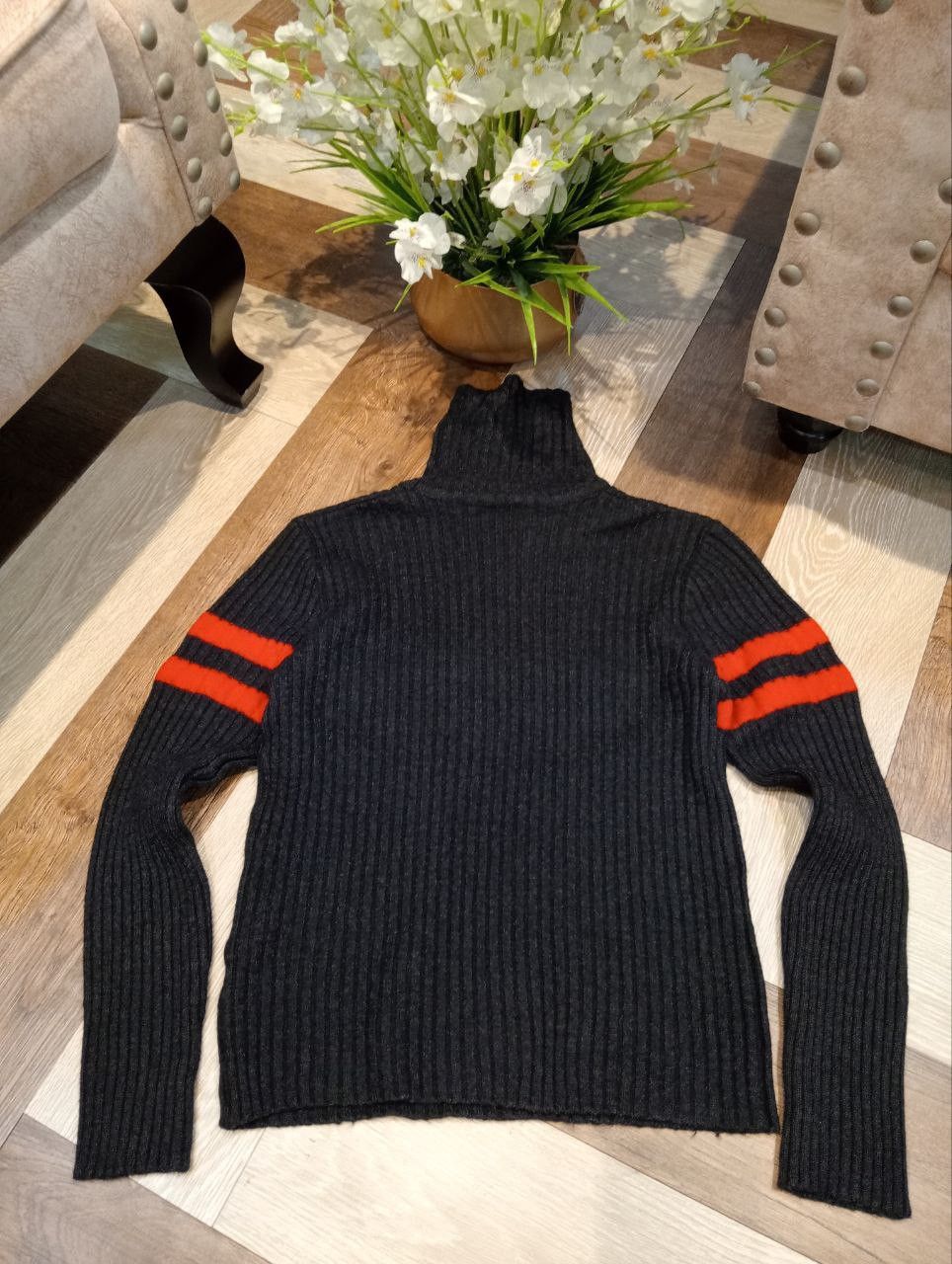 Dirk Bikkembergs DIRK BIKKEMBERGS LINE HIGH NECK KNIT SWEATER Size US S / EU 44-46 / 1 - 8 Thumbnail