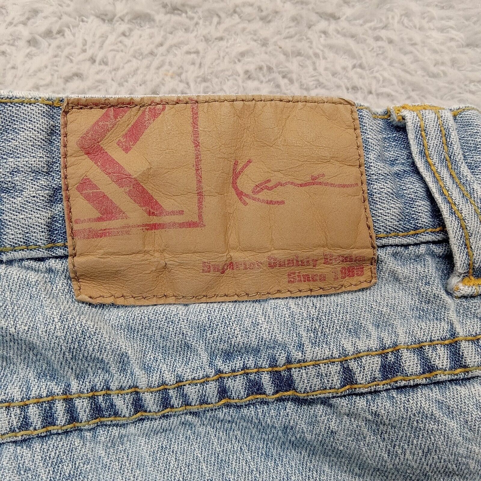 Karl Kani Karl Kani Shorts 42 Men's Baggy Hip Hop Y2K Blue Jean Denim Size US 42 / EU 58 - 3 Thumbnail