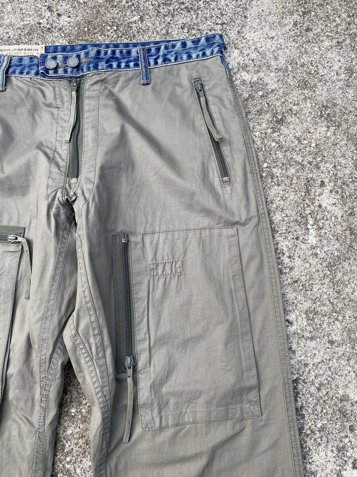 Japanese Brand Tough Jeansmith Multipocket Tactical Hybrid Design Pant Size US 33 - 7 Thumbnail