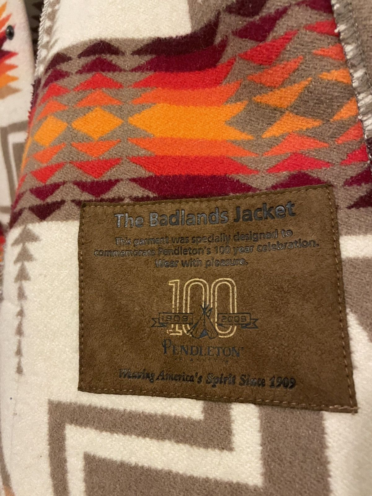 Pendleton 100th Anniversary ‘Badlands’ Pattern Trucker Size US L / EU 52-54 / 3 - 5 Thumbnail