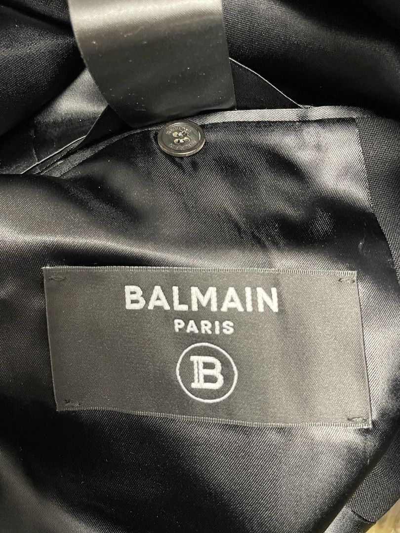 Balmain BALMAIN Mens Single Breasted Blazer Size US L / EU 52-54 / 3 - 12 Thumbnail