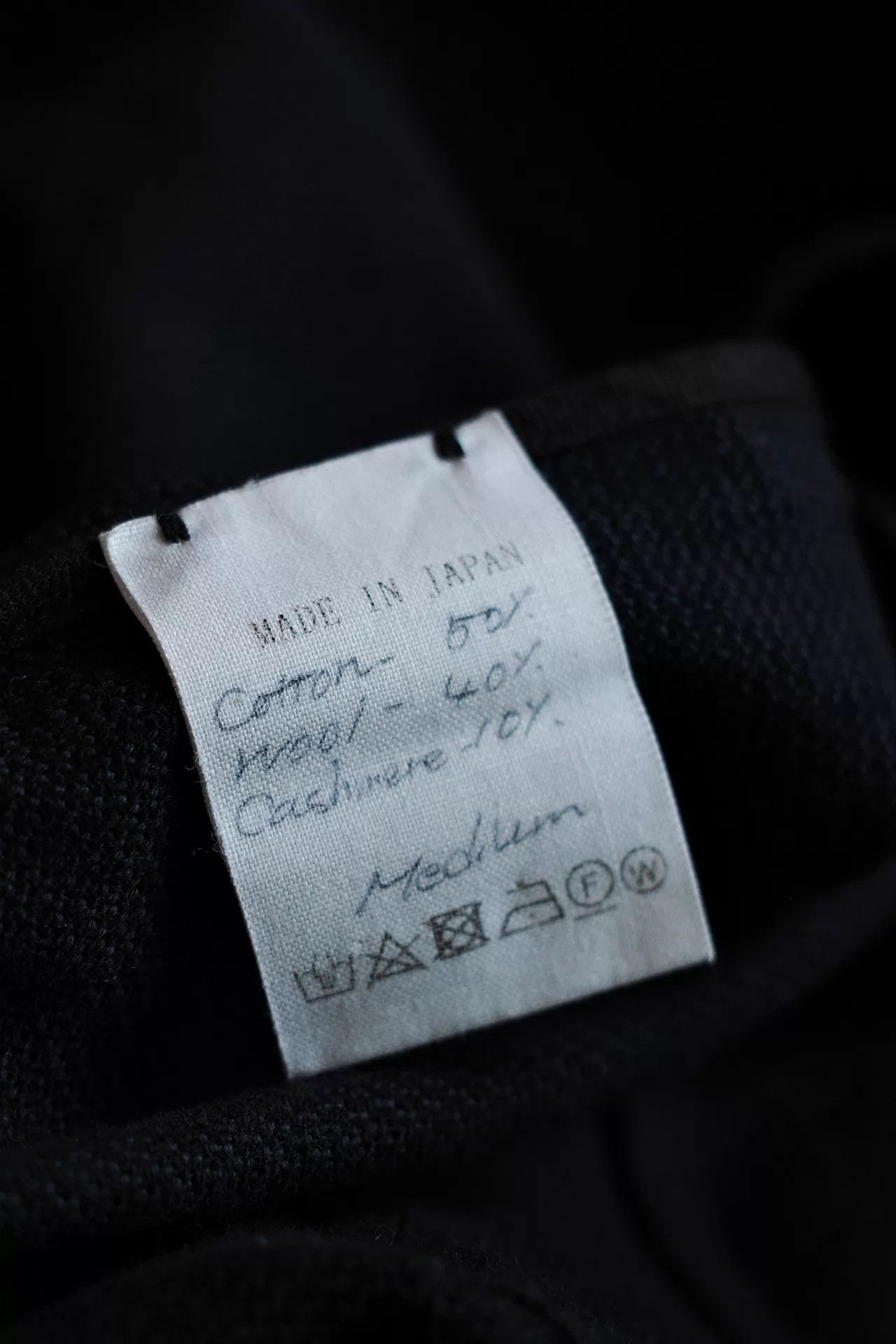 Other Kaval 00s 5b Narrow Sack Jacket Navy Cotton-Wool-Cashmere Size US M / EU 48-50 / 2 - 7 Thumbnail