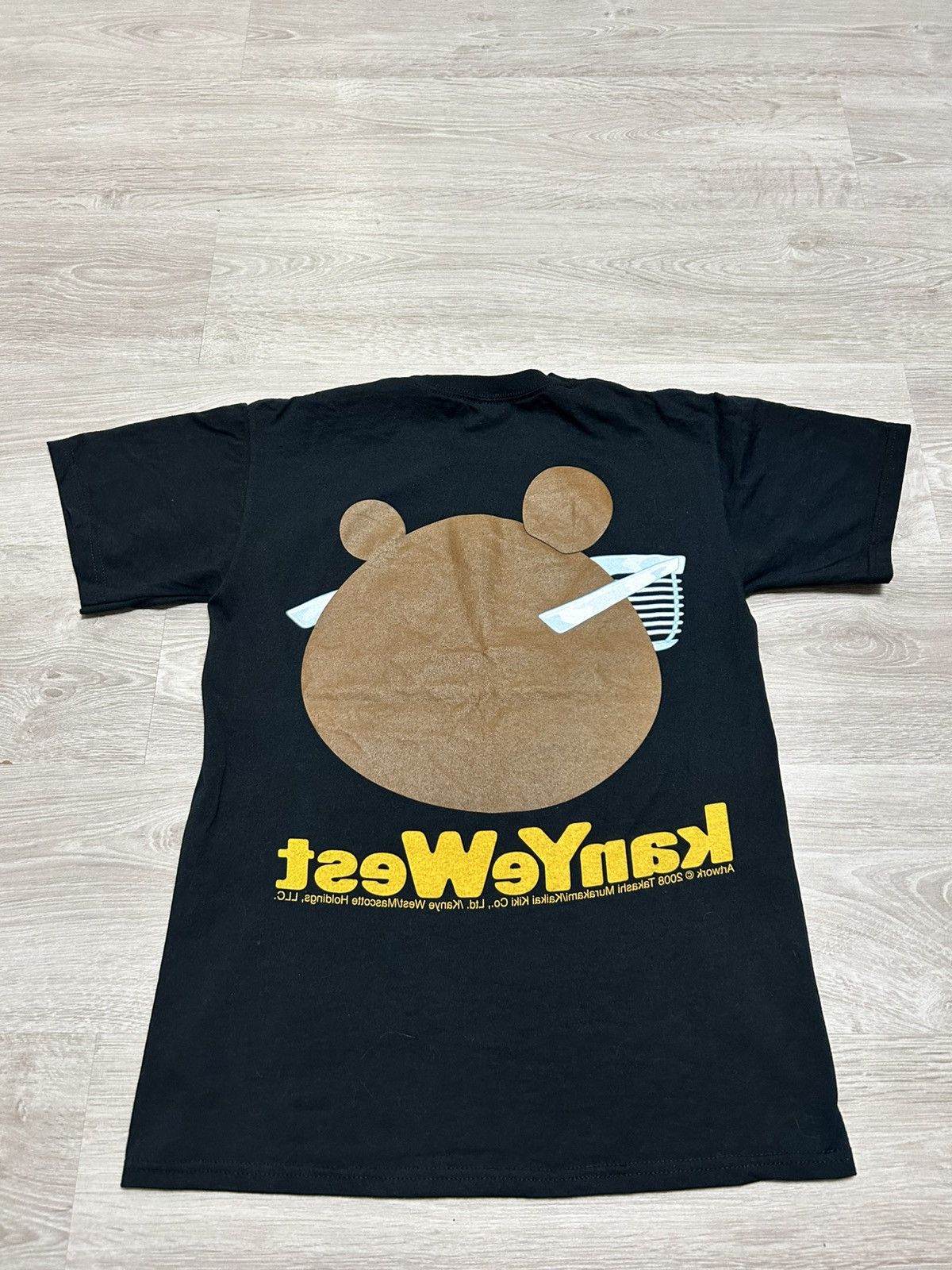 Kanye West Vintage Kanye West Bear big logo x Takashi Murakami 2008 Size US S / EU 44-46 / 1 - 11 Thumbnail