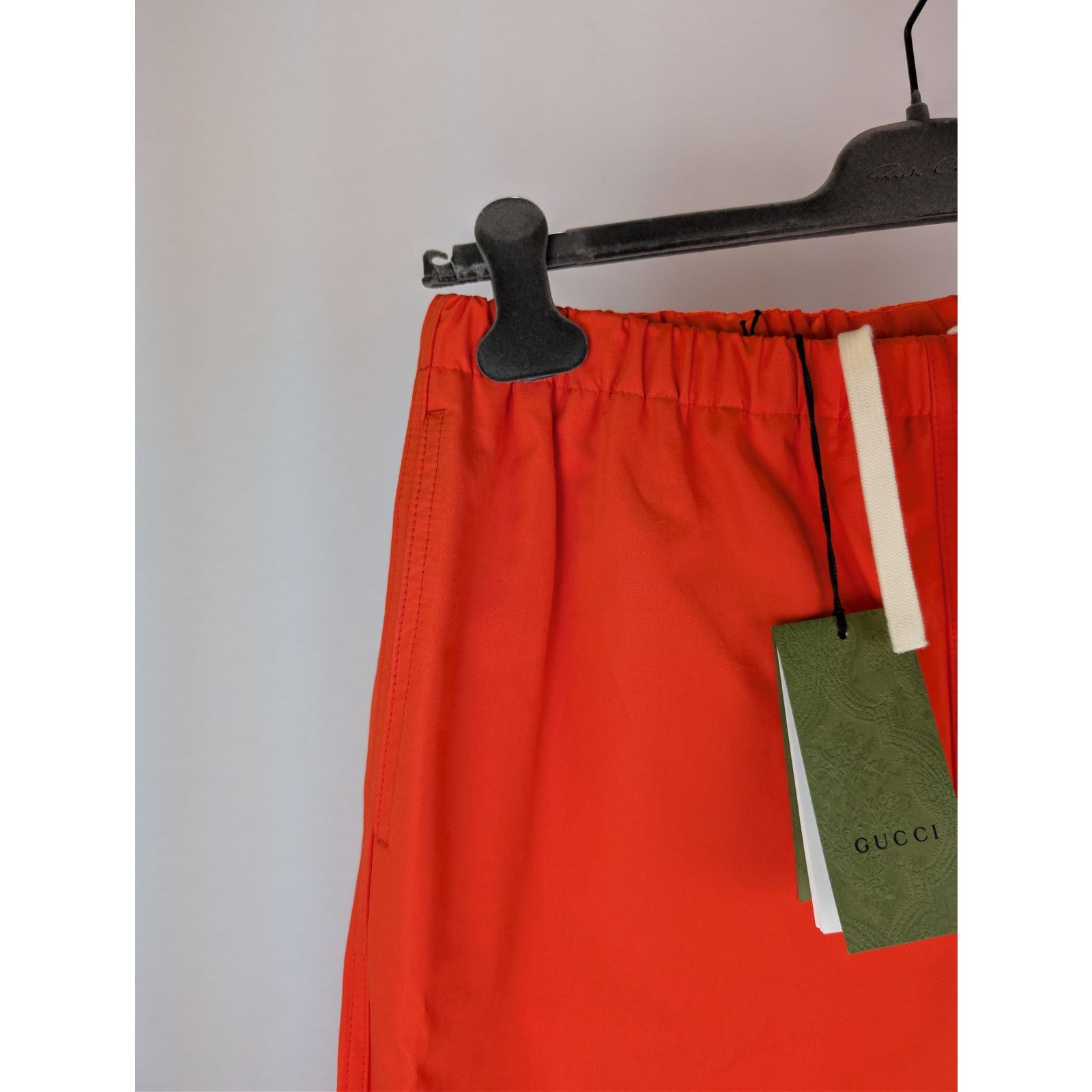 Gucci o1rshd1 Drawstring Nylon Pants Sweatpants trousers in Orange Size US 30 / EU 46 - 5 Thumbnail