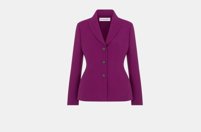 Dior o1w1db10325 411V36 Jacket in Purple Size M / US 6-8 / IT 42-44 - 1 Thumbnail
