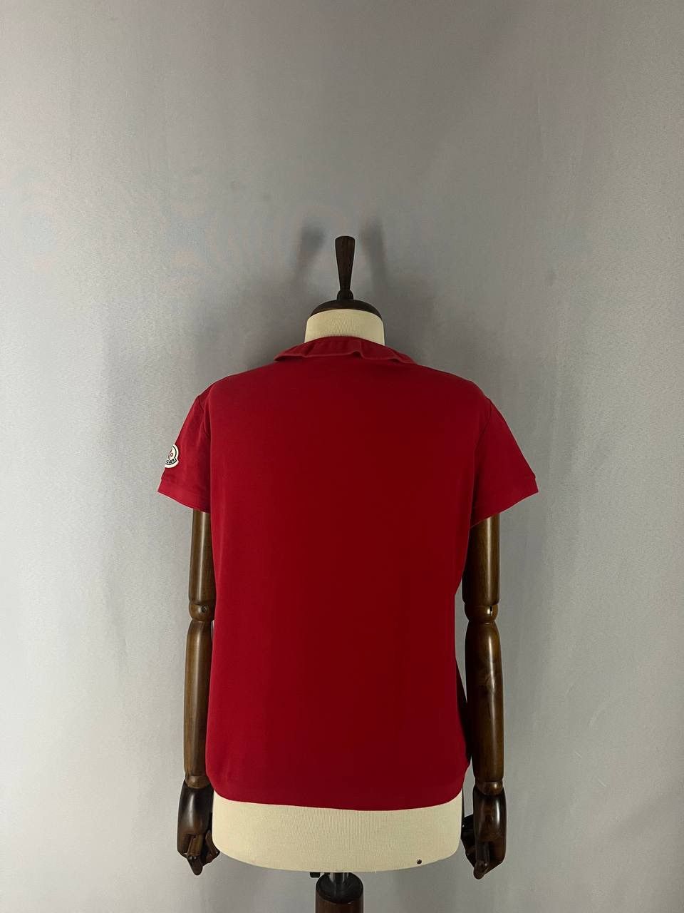 Moncler Moncler Polo Red Size L / US 10 / IT 46 - 7 Thumbnail