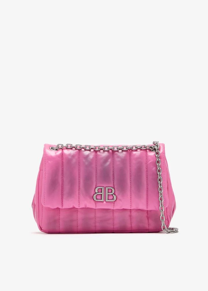 Balenciaga o1srvl11e0426 Size: OS / Monaco Mini Bag Sprayed Quilted Size ONE SIZE - 1 Thumbnail