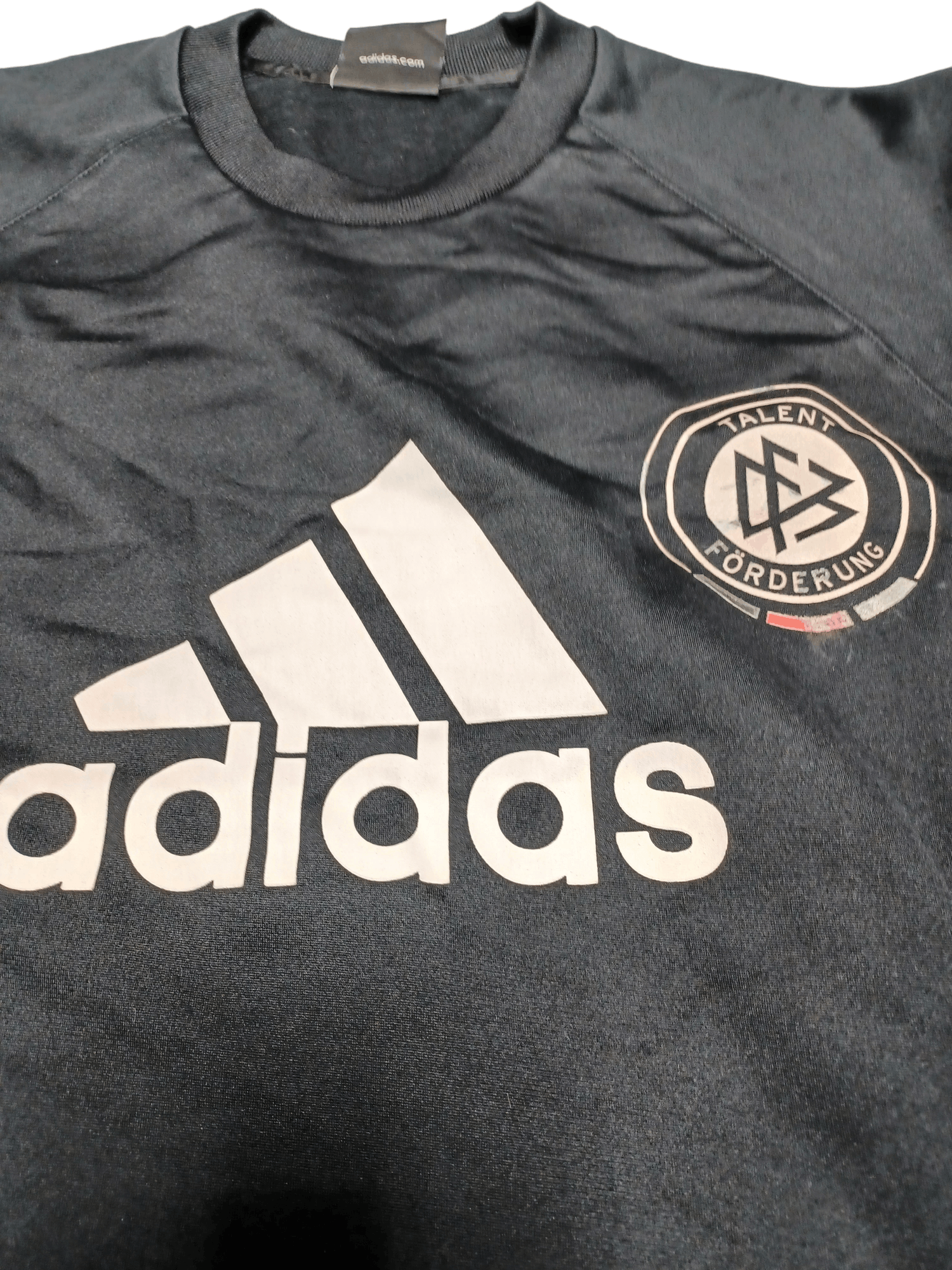 Adidas 2004 ADIDAS VINTAGE GERMANY SOCCER SWEATSHIRT Size US L / EU 52-54 / 3 - 4 Thumbnail