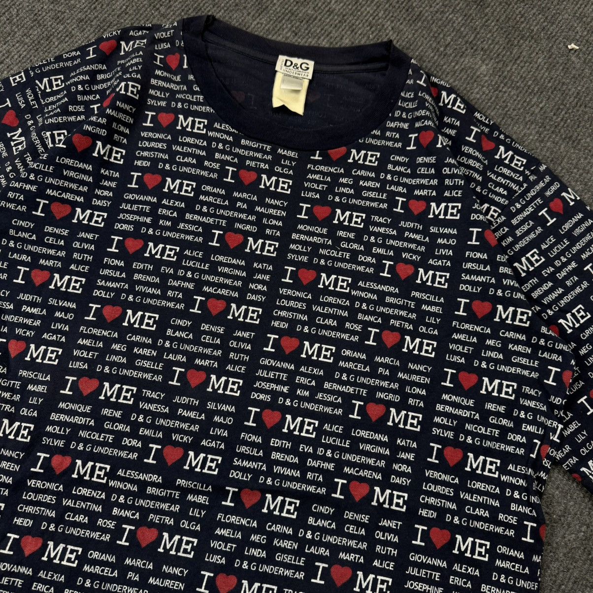 Dolce & Gabbana Vintage D&G Dolce & Gabbana Underwear “I ❤️ ME” Size US M / EU 48-50 / 2 - 2 Thumbnail