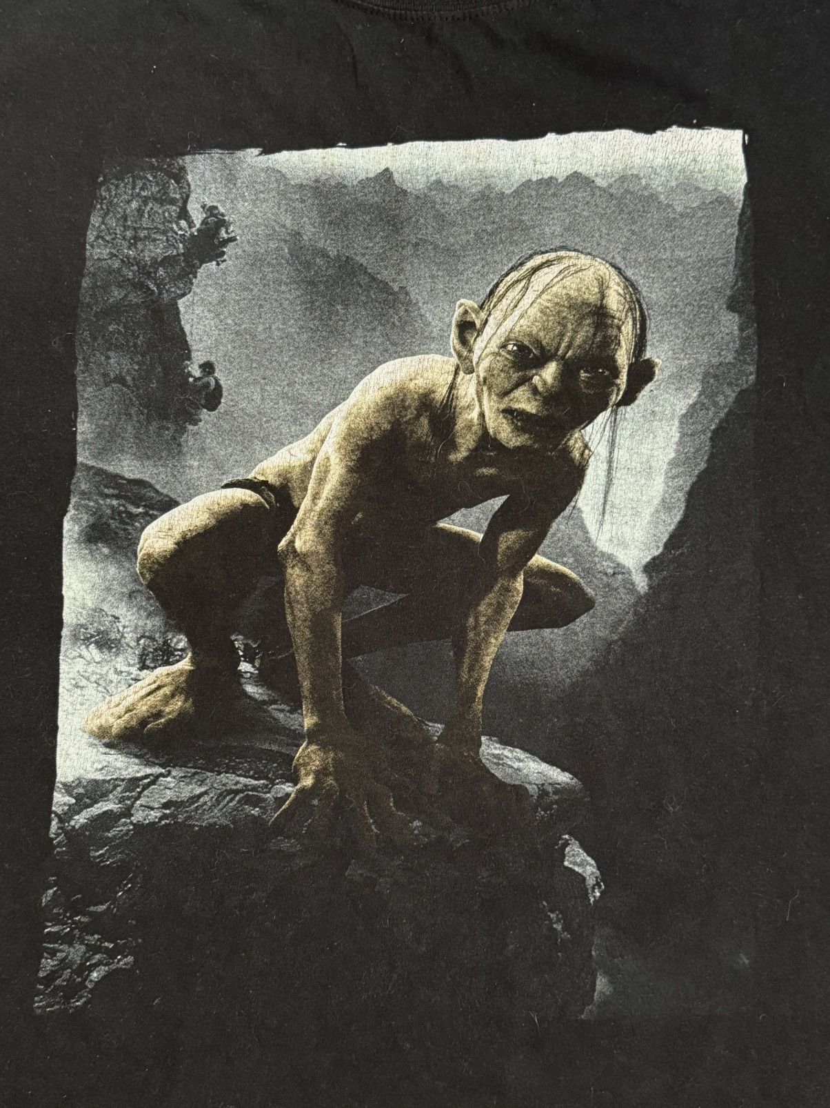 Vintage 🔷Official The Lord of the Rings Gollum Graphic T-shirt🔷 Size US XL / EU 56 / 4 - 2 Thumbnail