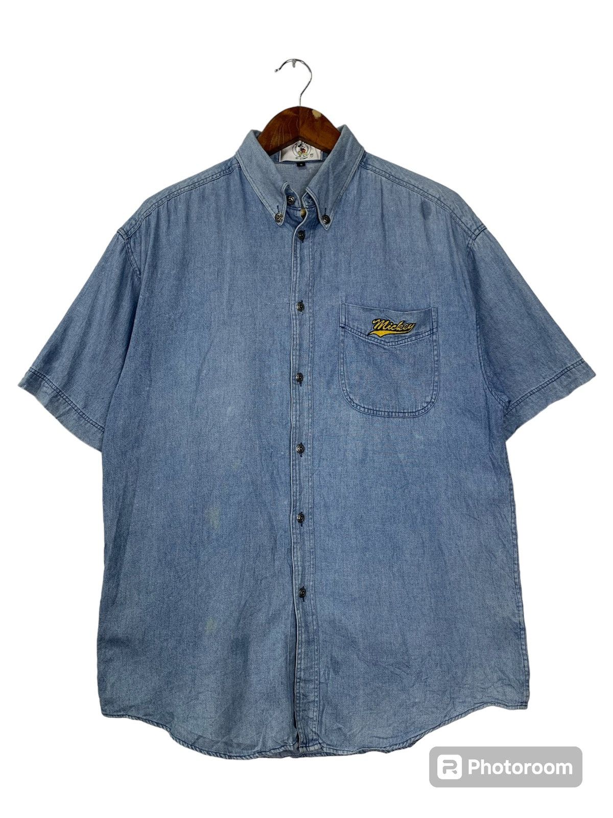 Disney × Mickey Mouse × Vintage Vintage Mickey Disney button up Size US S / EU 44-46 / 1 - 1 Thumbnail