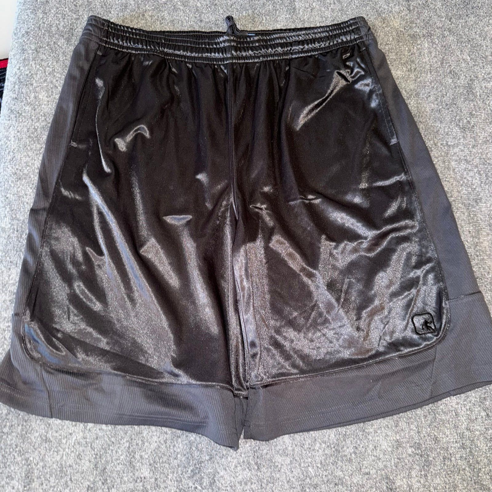 JW Anderson AND1 Dark Gray Dazzle Baggy Hoop Shorts Mens 2XL Rare Size US 40 / EU 56 - 1 Thumbnail