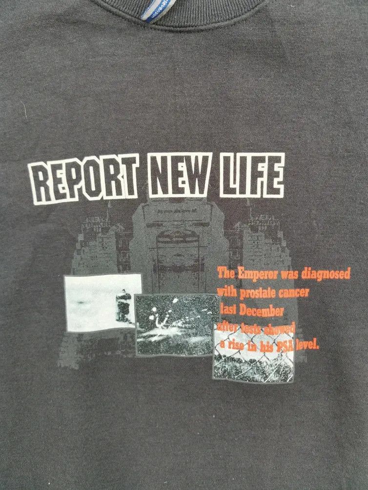Stevenson Overall Co. Rare!!! Stevenson Report New Life Big Logo Sweatshirt Size US L / EU 52-54 / 3 - 5 Thumbnail