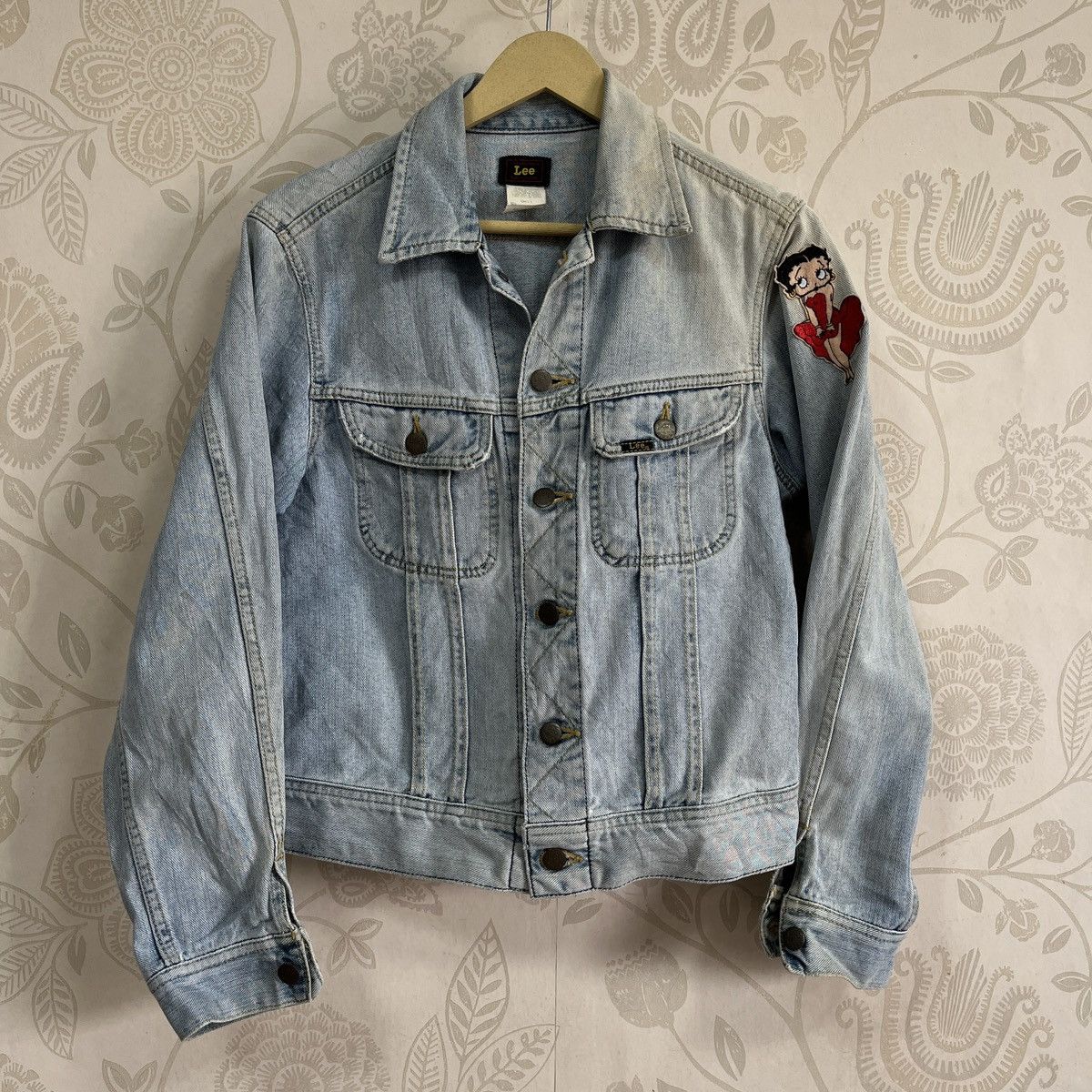 Lee Vintage 1980s Lee Storm Left Hand Denim Trucker Jacket 🇯🇵 Size US M / EU 48-50 / 2 - 3 Thumbnail