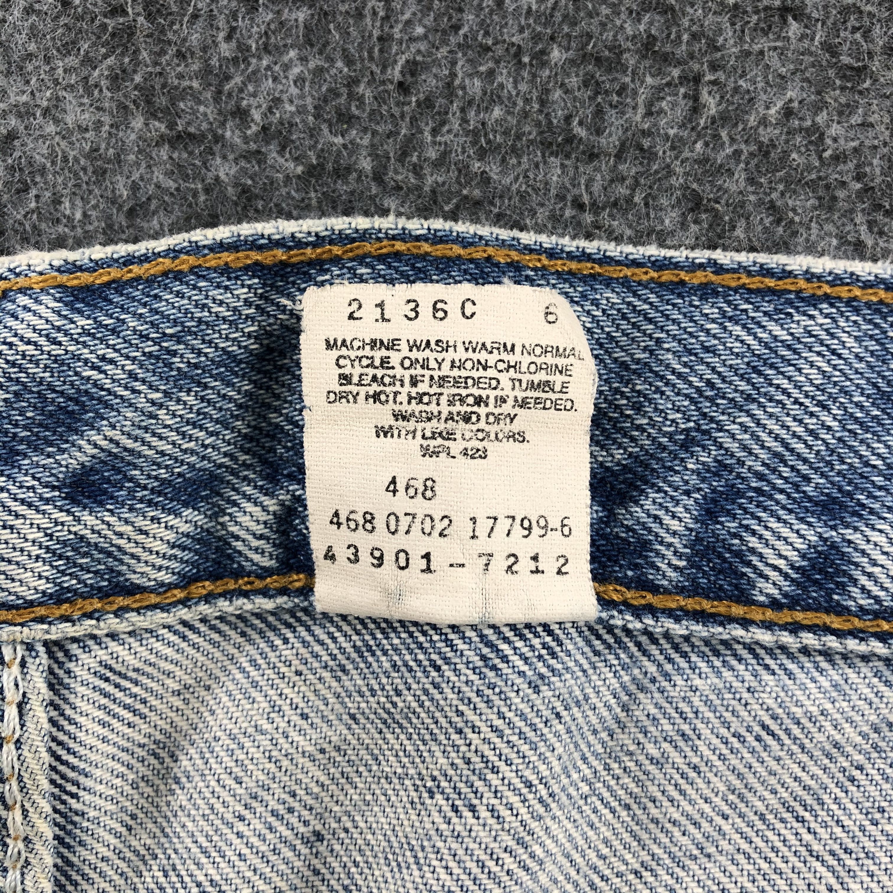 Levi's × Vintage Vintage 90s Light Wash Levis 901 Jeans-JM1979 Size US 41 - 11 Thumbnail