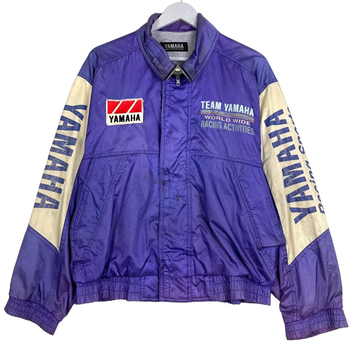 Japanese Brand × Yamaha 💥80s YAMAHA RACING TEAM BOMBER JACKET Size US L / EU 52-54 / 3 - 1 Thumbnail