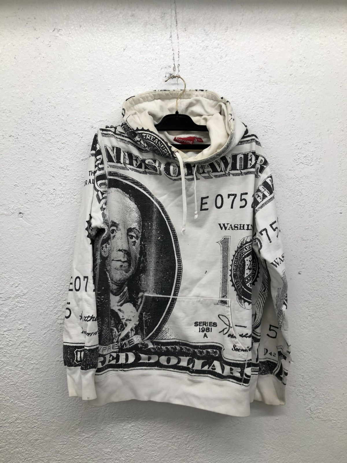 Supreme supreme benjamin franklin hoodie size L F3 Size US L / EU 52-54 / 3 - 1 Thumbnail