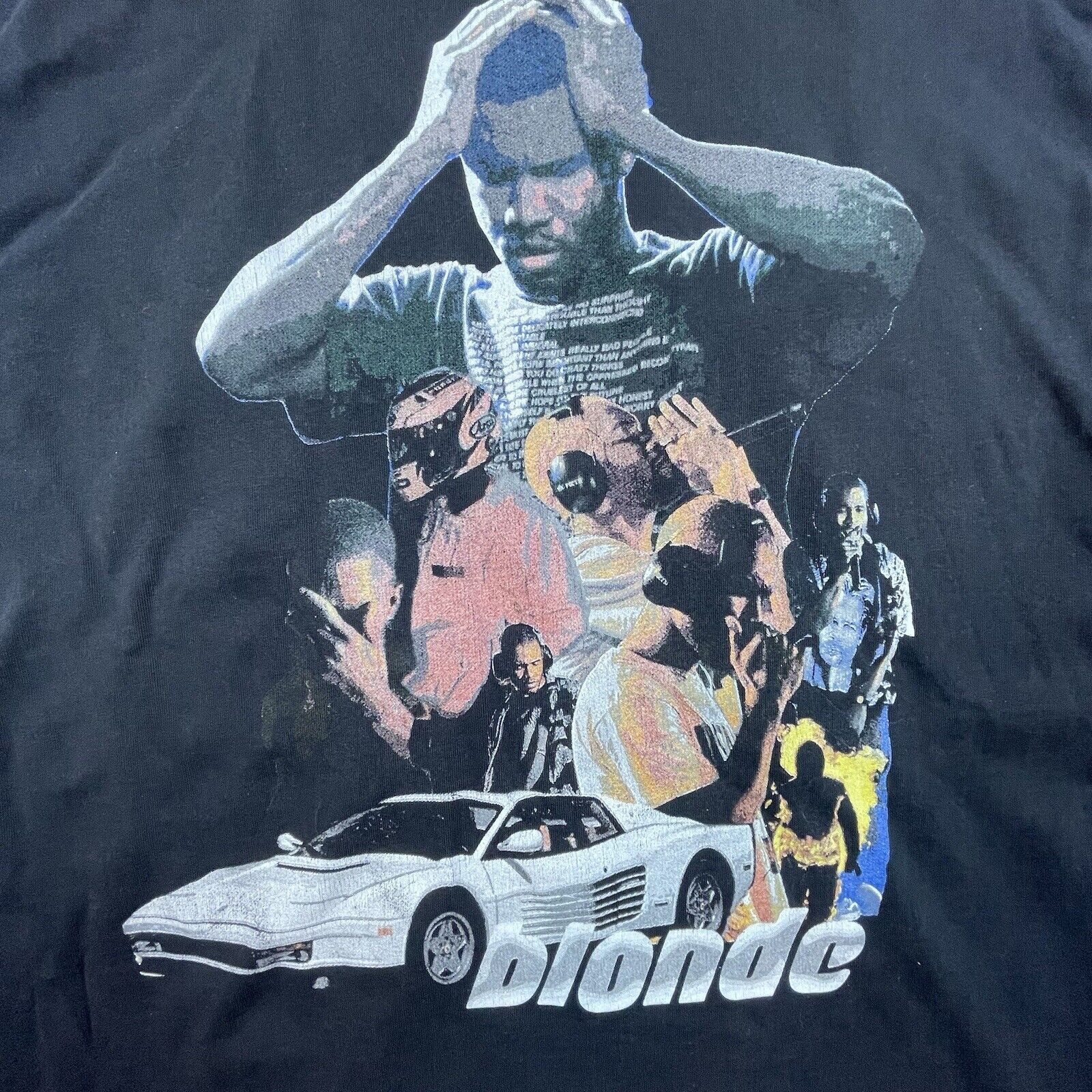 Sergio Calabasas Sergio Calabasas Frank Ocean Shirt S Blond Tee Racing Car Size US S / EU 44-46 / 1 - 2 Thumbnail