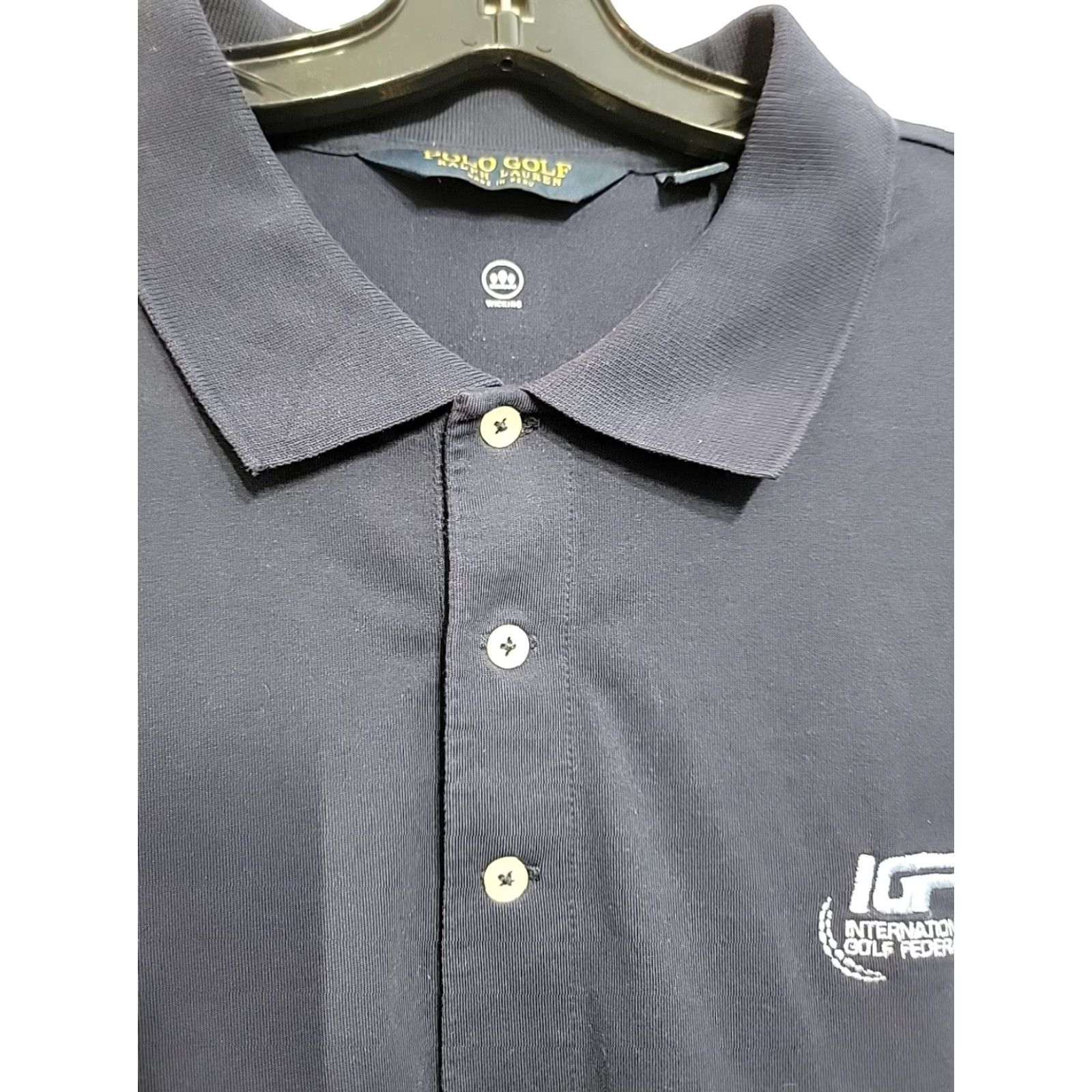 Ralph Lauren Ralph Lauren Polo Golf Shirt Mens XL International Golf Federation IGF Olympics Polo Shirt Golf Ralph Lauren Embroidered Logo Blue XL Mens Size US XL / EU 56 / 4 - 3 Thumbnail
