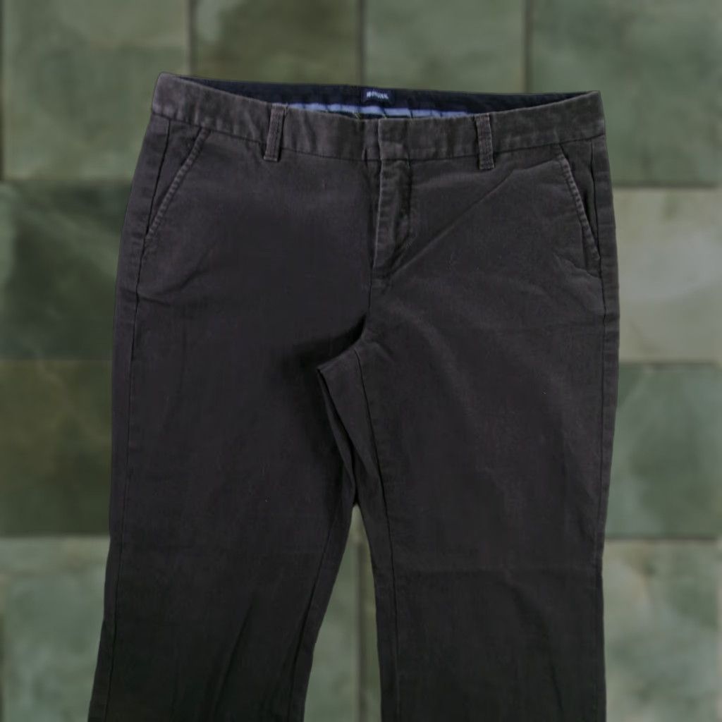 Gap VINTAGE GAP Pants Womens 10 Black Straight Leg Capsule Causal Classic Minimalist Size 32" / US 10 / IT 46 - 1 Thumbnail