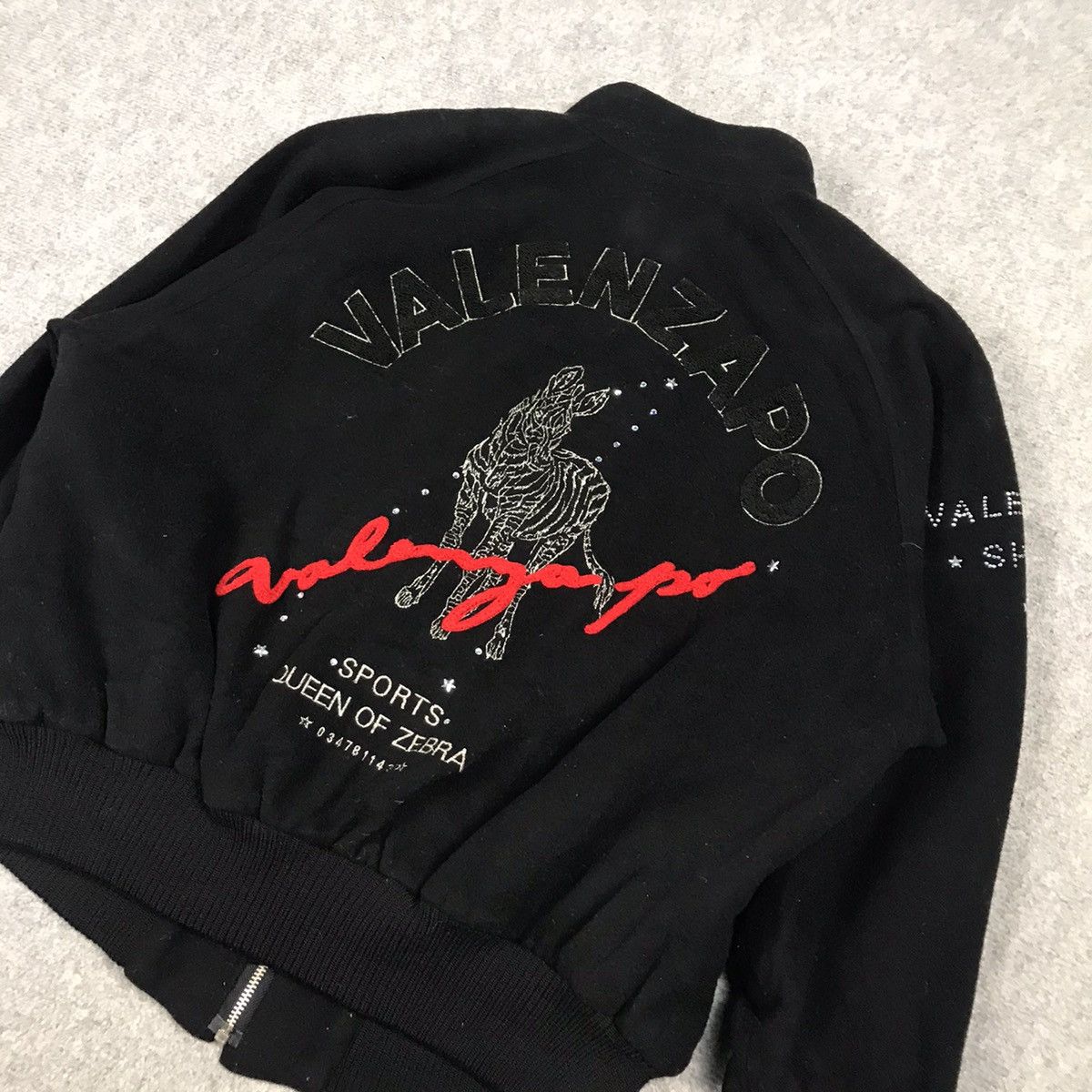 Japanese Brand VALENZAPO BLACK ZIPPER WOOL JACKET Size US M / EU 48-50 / 2 - 7 Thumbnail
