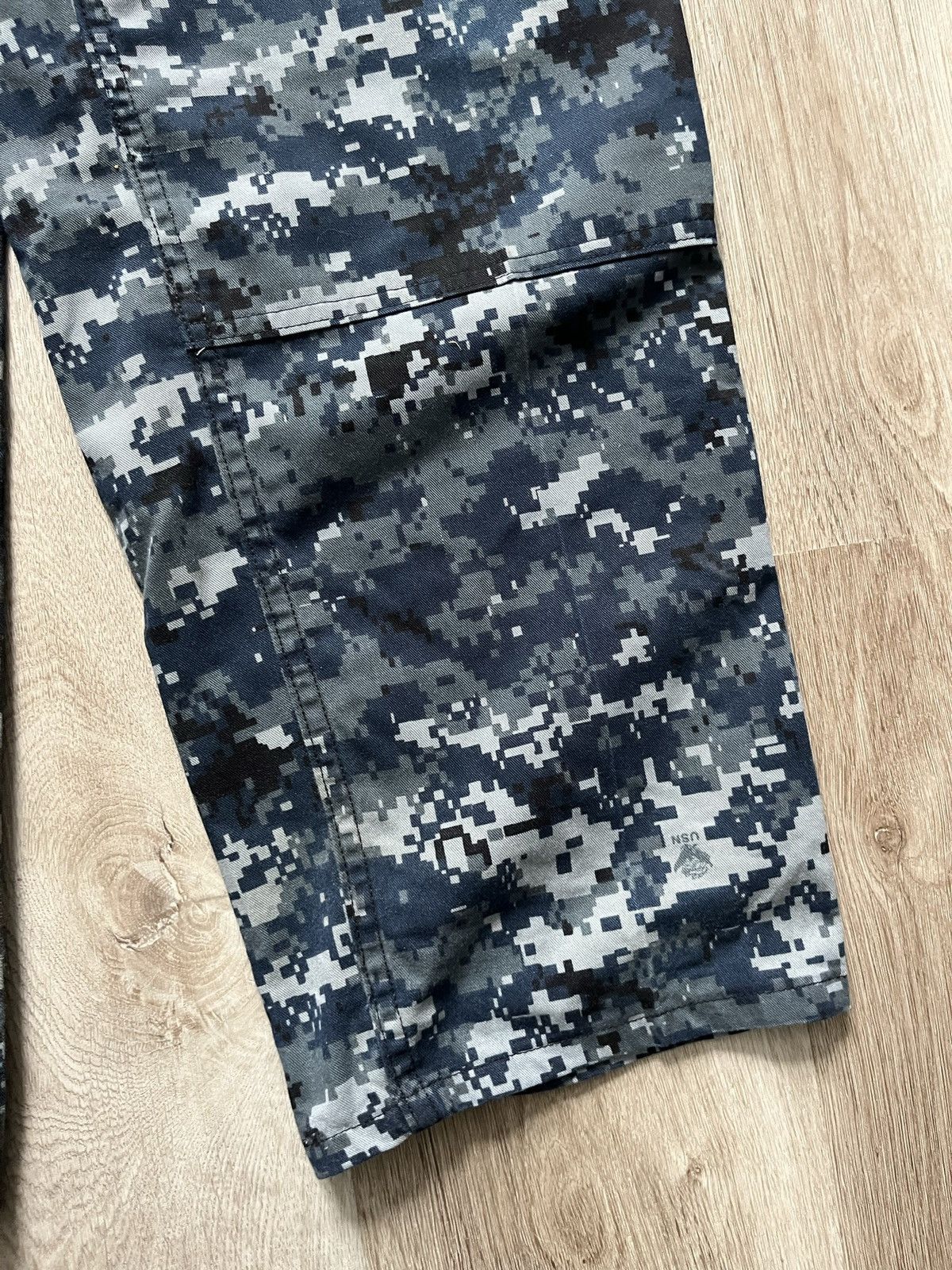 Vintage US MILITARY ISSUED BLUE DIGITAL CAMO Size US 28 / EU 44 - 15 Thumbnail