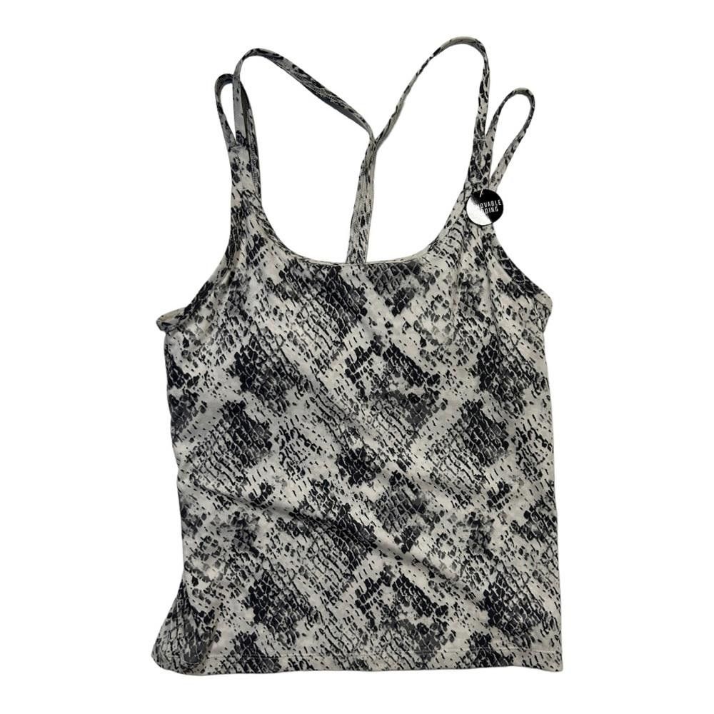 Designer Victoria’s Secret l NWT PINK Snakeskin Workout Tank Small Size S / US 4 / IT 40 - 2 Thumbnail