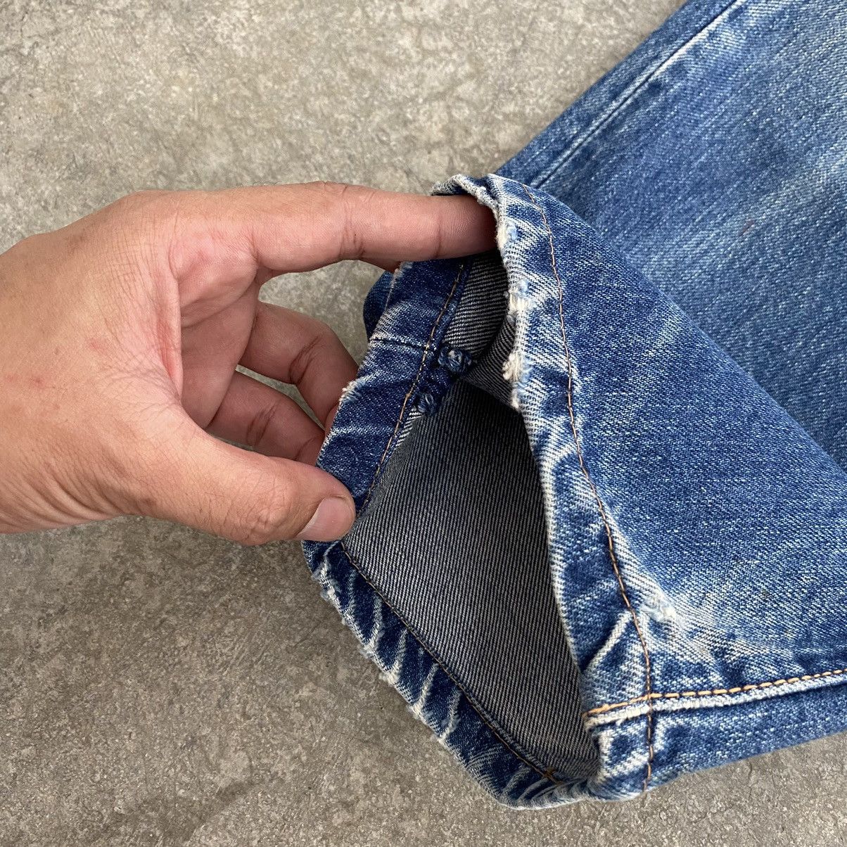 Edwin Size 29x29 Vintage Edwin Faded Honeycomb Denim Jeans Size US 29 - 7 Thumbnail