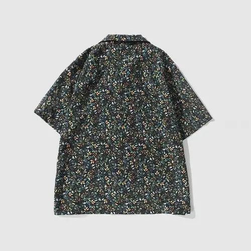 Kubota x Chika Summer Fashion Casual Leaf Floral Shirt Tops