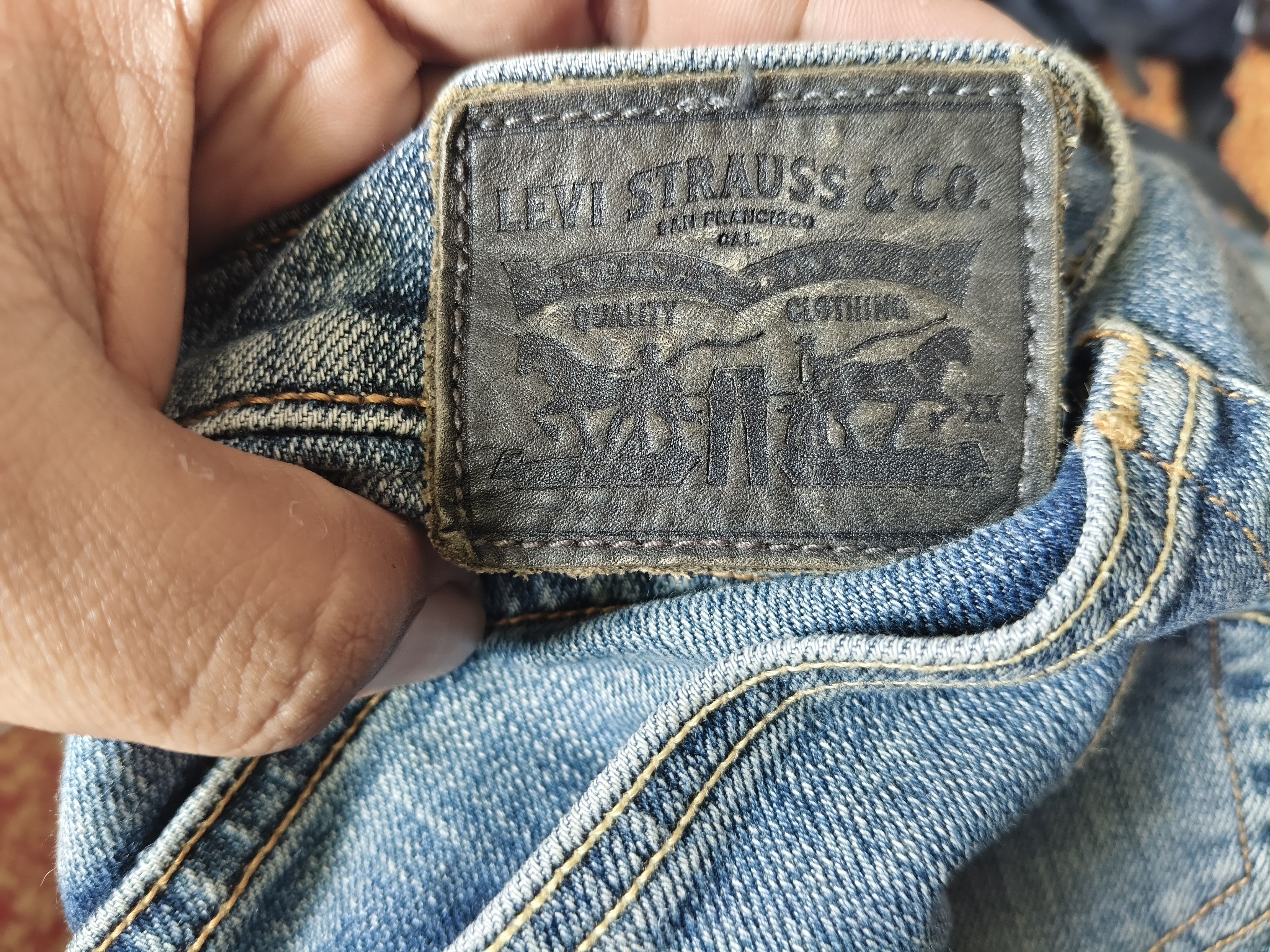 Levi's Levis denim jeans selvedge Size 32" / US 10 / IT 46 - 16 Thumbnail