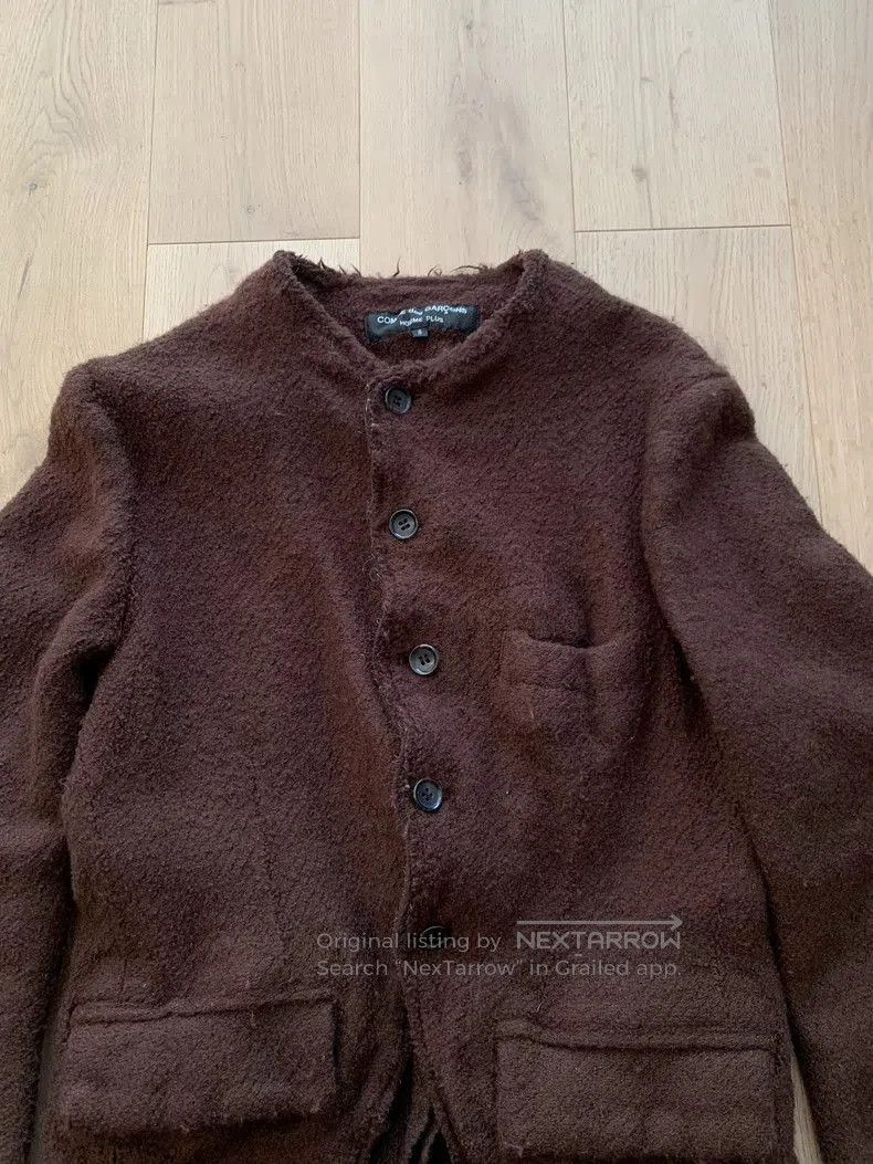 Comme des Garcons Comme des Garçons Homme Plus Brown Wool Blazer S. Size US S / EU 44-46 / 1 - 2 Thumbnail
