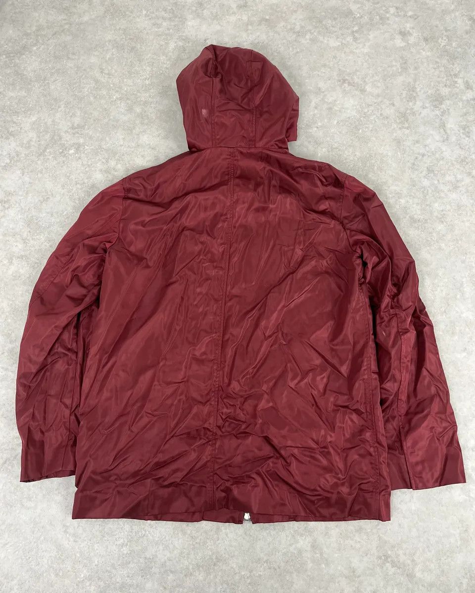Prada 2000s Prada Red Burgundy Tech Zip-up Windbreaker Jacket Size US L / EU 52-54 / 3 - 6 Thumbnail