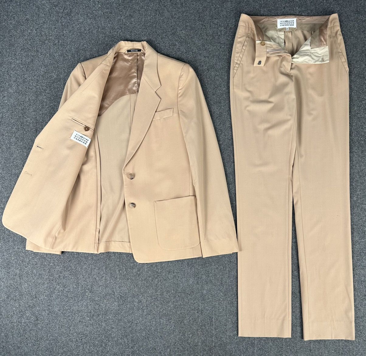 Maison Margiela Maison Martin Margiela - Line 4 SS12 Pastel Orange Suit Set Size S / US 4 / IT 40 - 1 Thumbnail