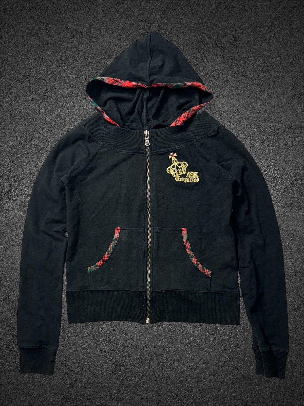 If Six Was Nine × Japanese Brand × Le Grande Bleu (L.G.B.) England Flag Enquired Hoodie Removable Size M / US 6-8 / IT 42-44 - 2 Thumbnail