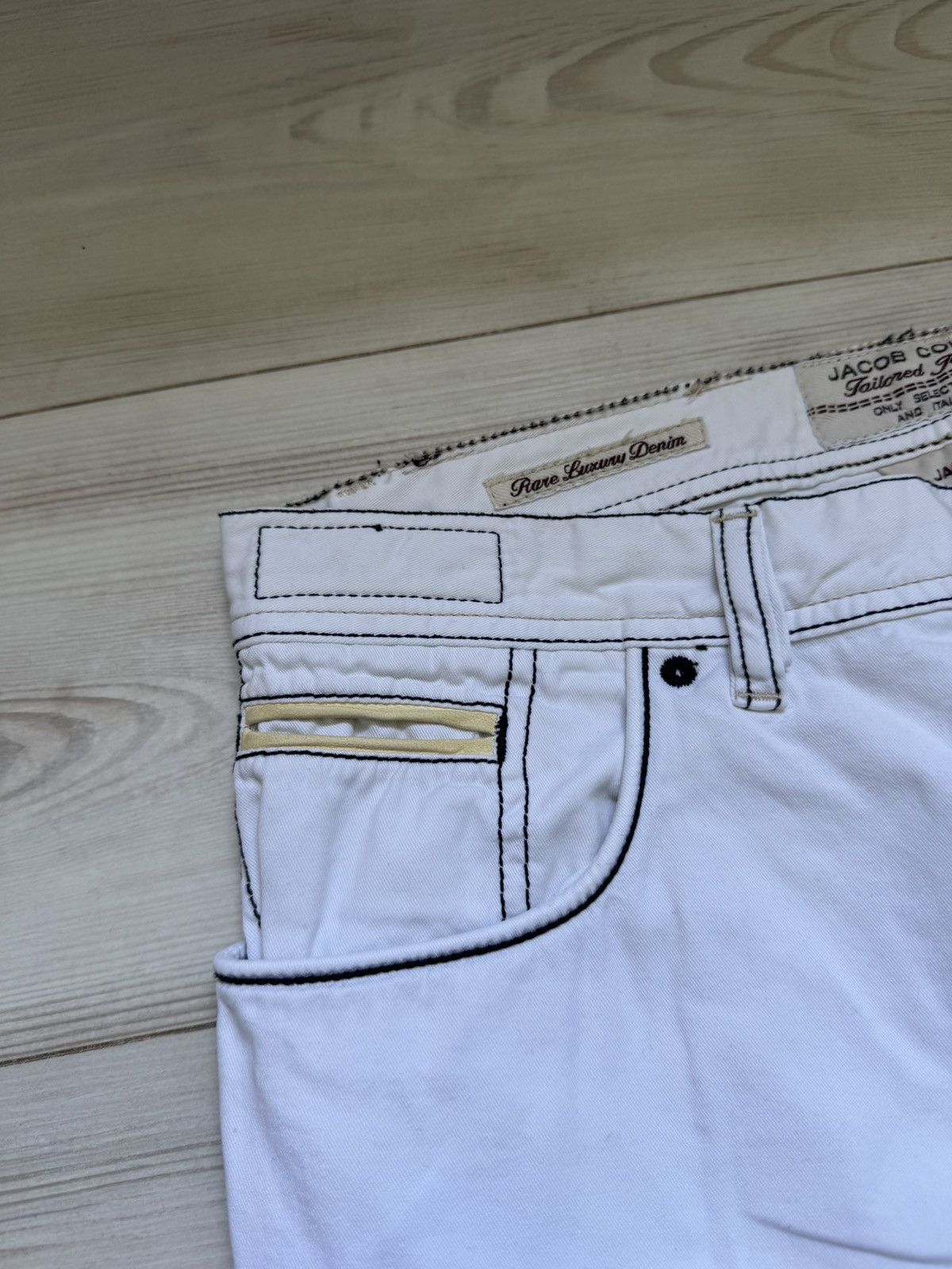 Designer × Jacob Cohen Jacob Cohen denim white jeans made in Italy Luxury designer Size US 36 / EU 52 - 6 Thumbnail