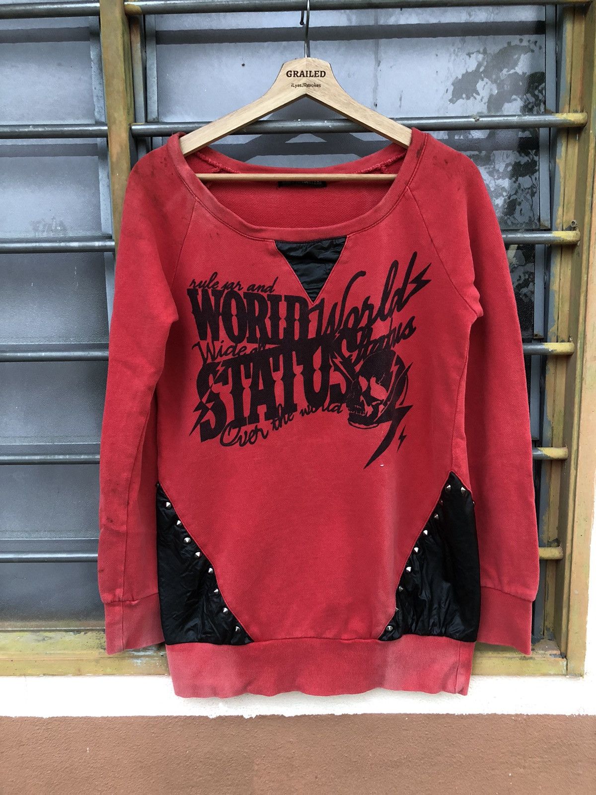 If Six Was Nine × Japanese Brand Ghost of Harlem Japanese Seditionaries Punk Japan Sweatshirt Size US S / EU 44-46 / 1 - 1 Thumbnail