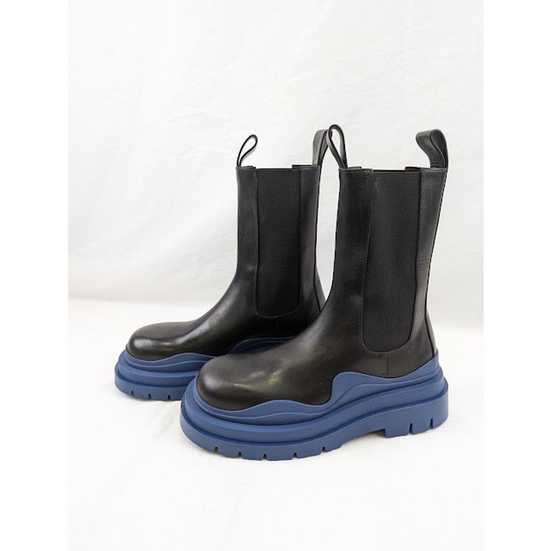 Bottega Veneta o1rshd1 Tire Boots in Black Size US 11 / EU 44 - 17 Thumbnail