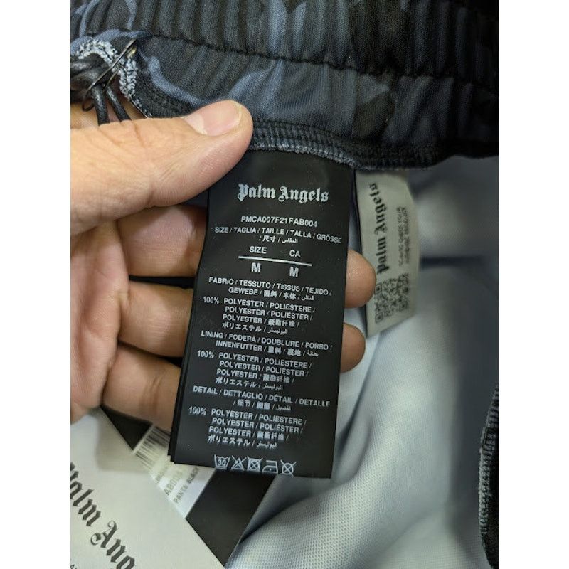 Palm Angels o1rshd1 Night Camo Track Pant in Black / White Size US 32 / EU 48 - 15 Thumbnail
