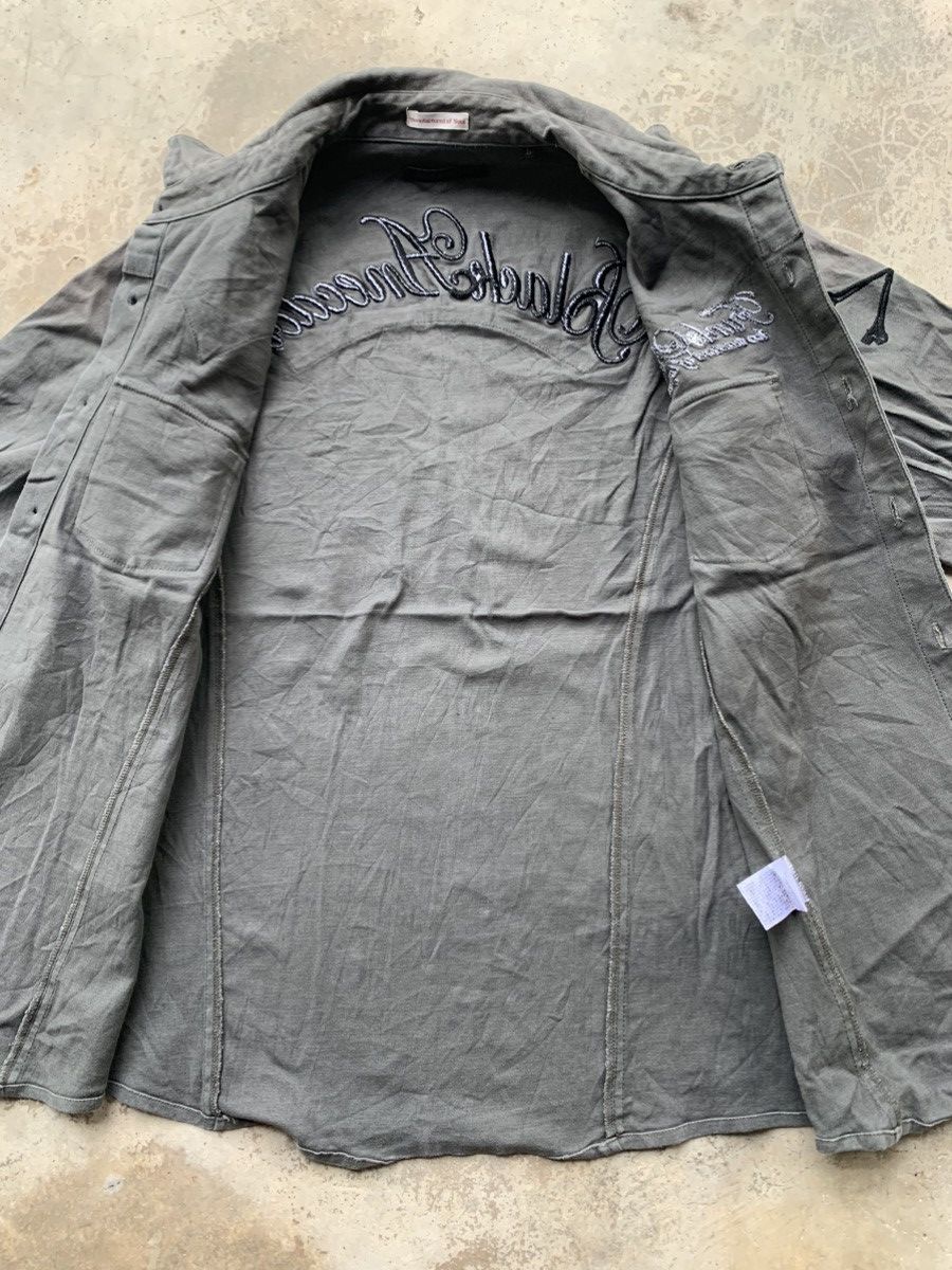 Japanese Brand Real Master Black Anecdote Flannel Style Size L / US 10 / IT 46 - 8 Thumbnail