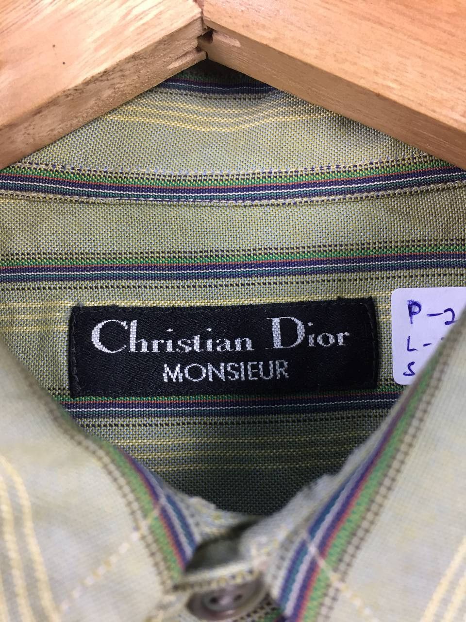 Christian Dior Monsieur Vtg Christian Dior Monsieur Aztec Baroque Style Shirt Size US M / EU 48-50 / 2 - 8 Thumbnail