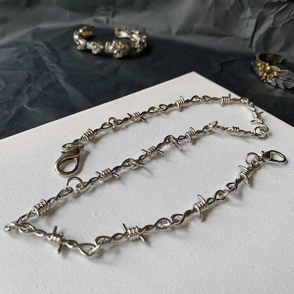 Jewelry Wire Barbed Belt Chain Size ONE SIZE - 1 Thumbnail