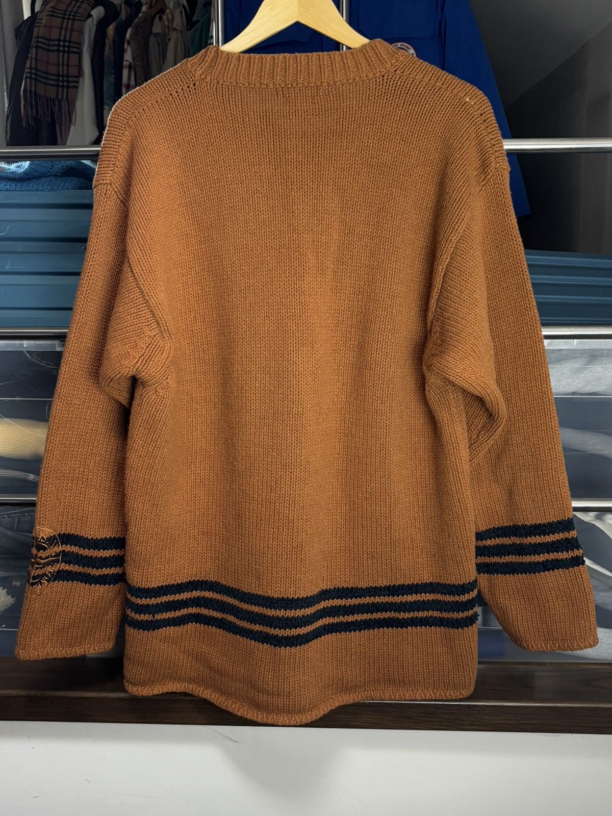 Stone Island 90s Stone Island Vintage Knitted Wool Sweater Size US M / EU 48-50 / 2 - 5 Thumbnail