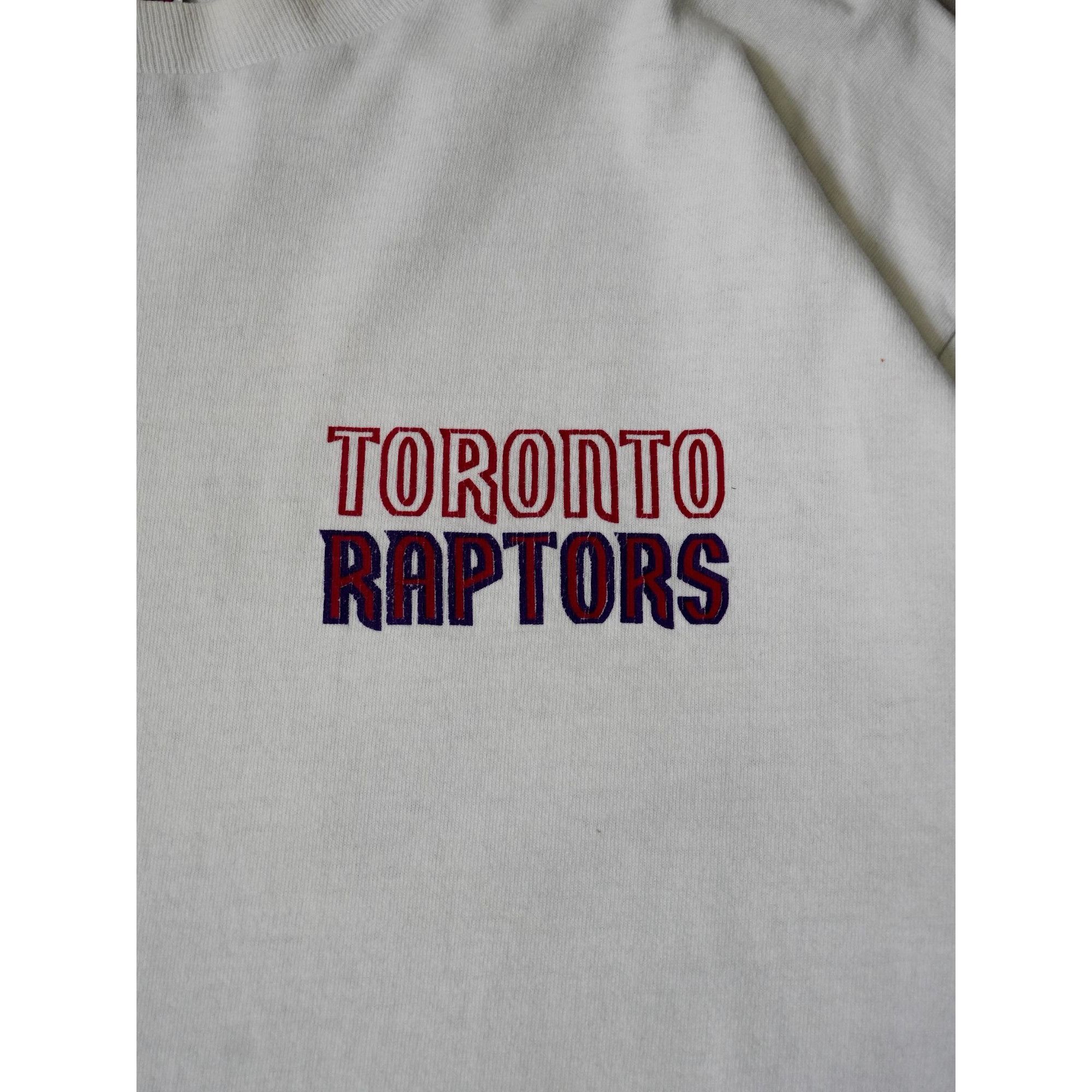 Fruit Of The Loom Vintage 90s Toronto Raptors T Size US XL / EU 56 / 4 - 5 Thumbnail