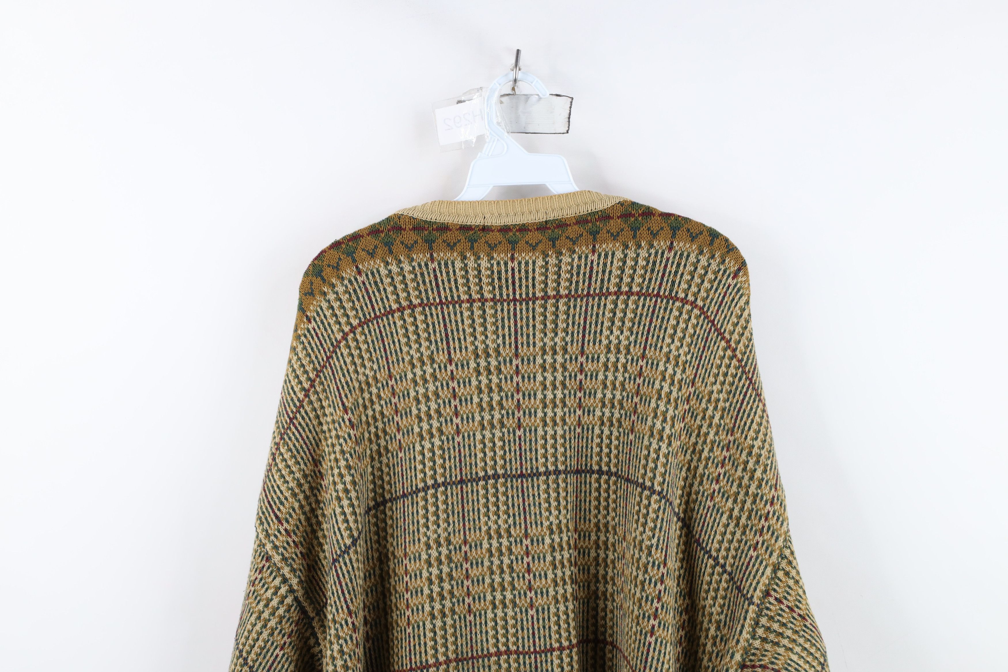 Nautica Vintage 90s Nautica Heavyweight Cotton Knit Sweater Size US XL / EU 56 / 4 - 11 Thumbnail