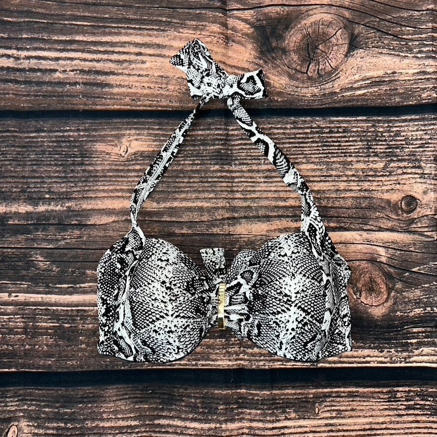 Tommy Bahama Tommy Bahama Women's Snakeskin Halter Bikini Top Size Small Size S / US 4 / IT 40 - 4 Thumbnail