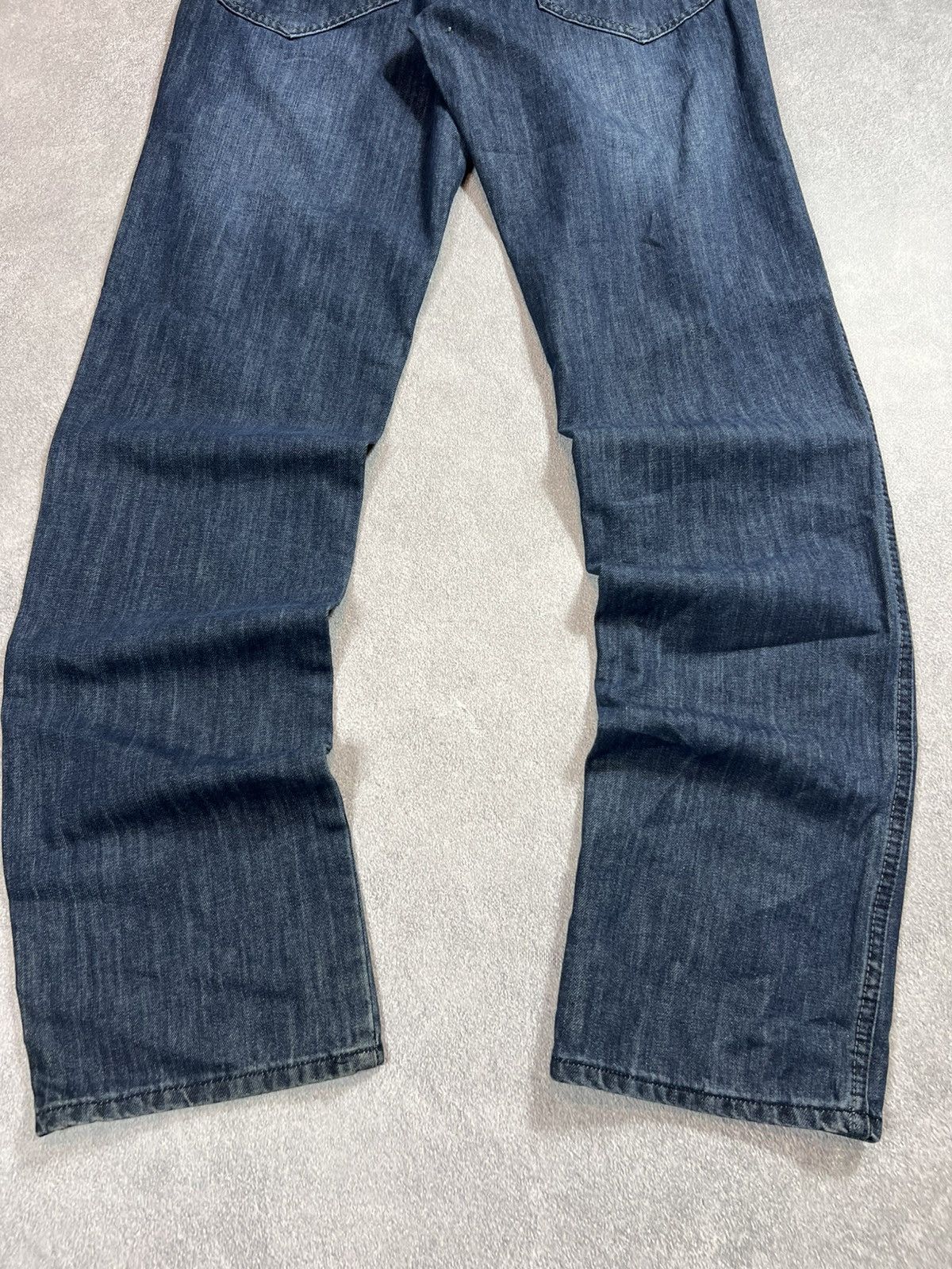 Japanese Brand 🔥VINTAGE RICK OWENS ARMANI STYLE DISTRESSED Y2K HYPE JEANS Size US 31 - 3 Thumbnail