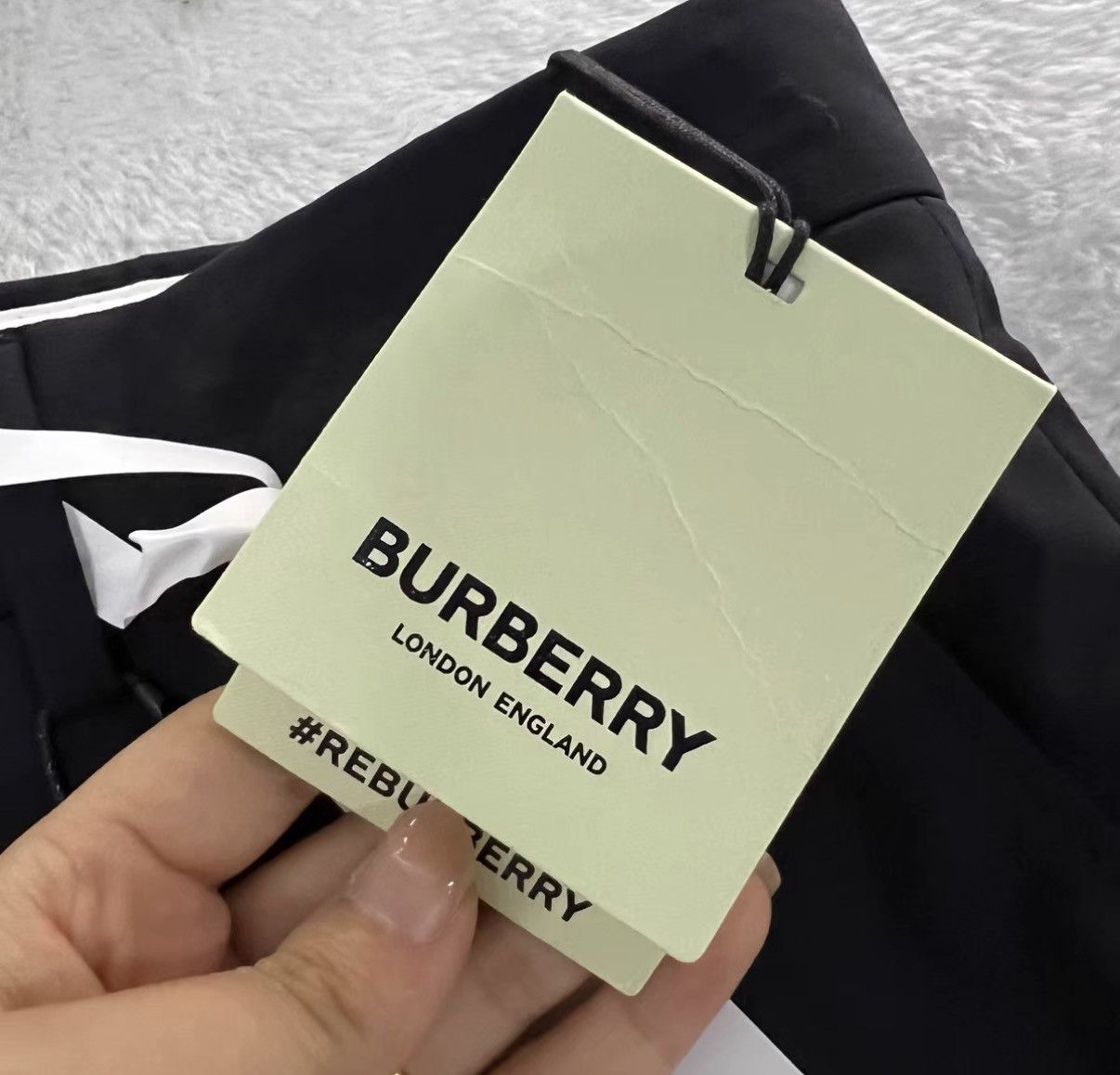 Burberry Burberry Navy Straight-leg Pants J41 Size US 30 / EU 46 - 3 Thumbnail