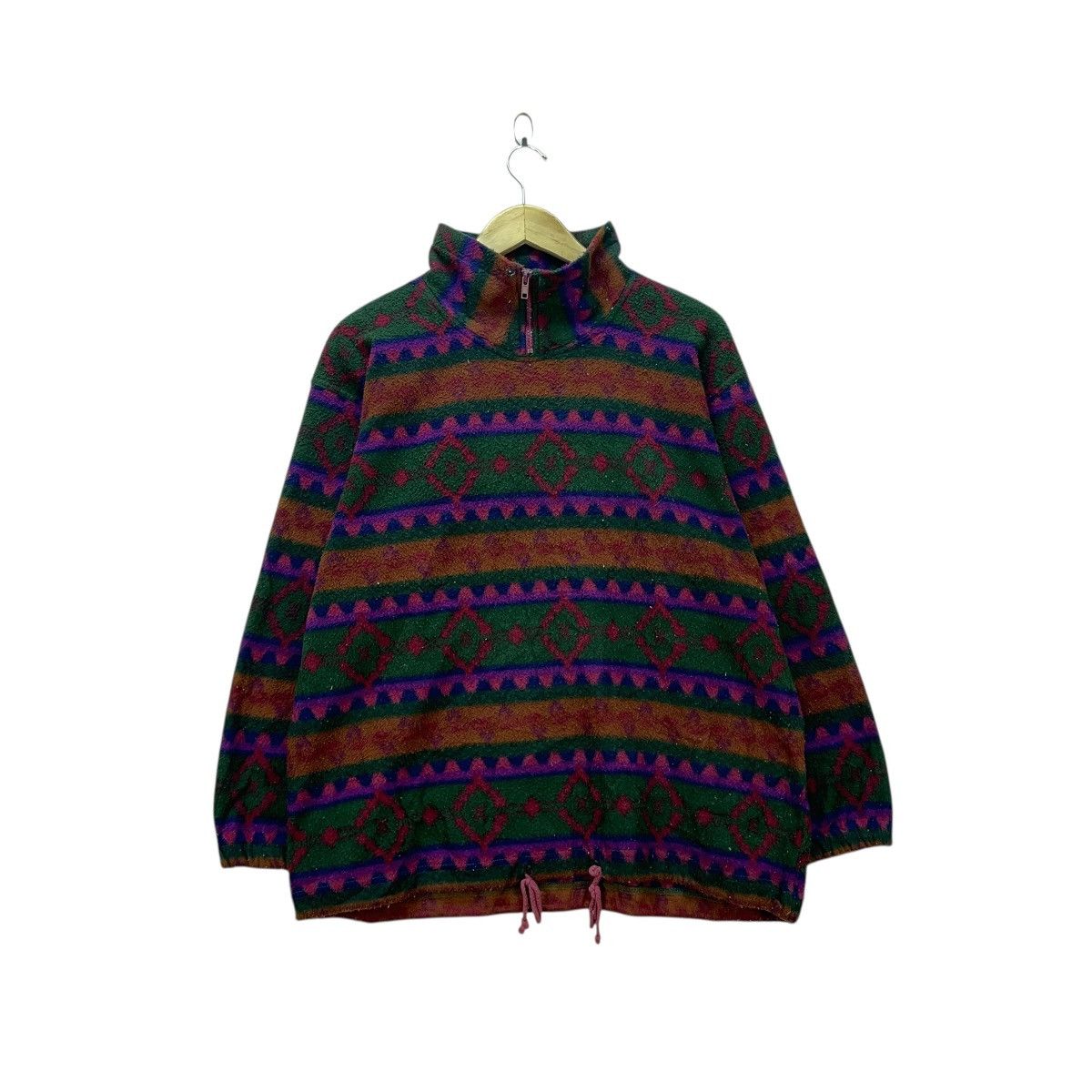 Vintage 💥Vintage Alive Fleece Native Jacket Size US M / EU 48-50 / 2 - 1 Thumbnail
