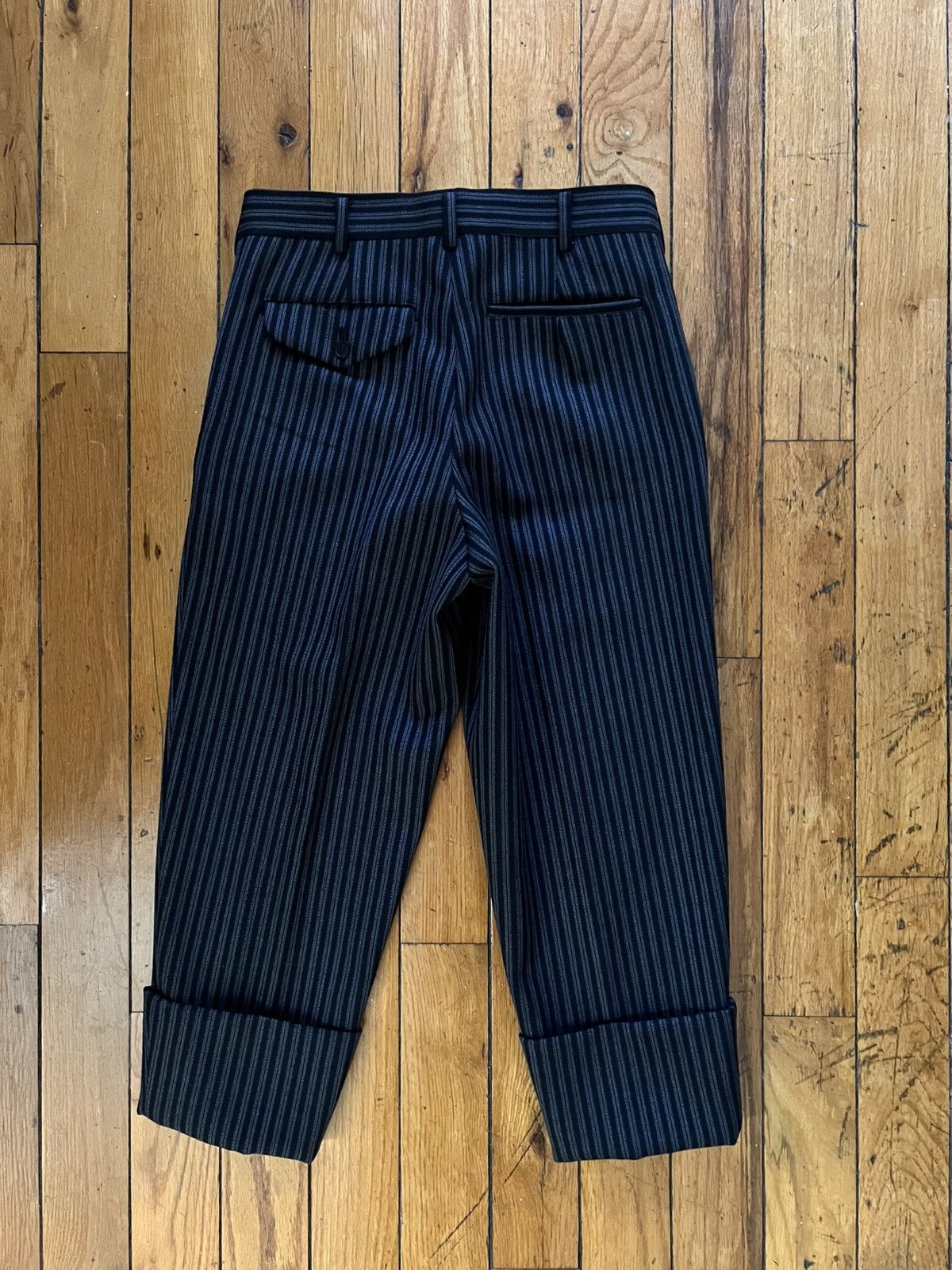 Comme des Garcons Homme Plus AW12 Comme des Garcons Homme Plus Striped Pants Size US 29 - 2 Thumbnail