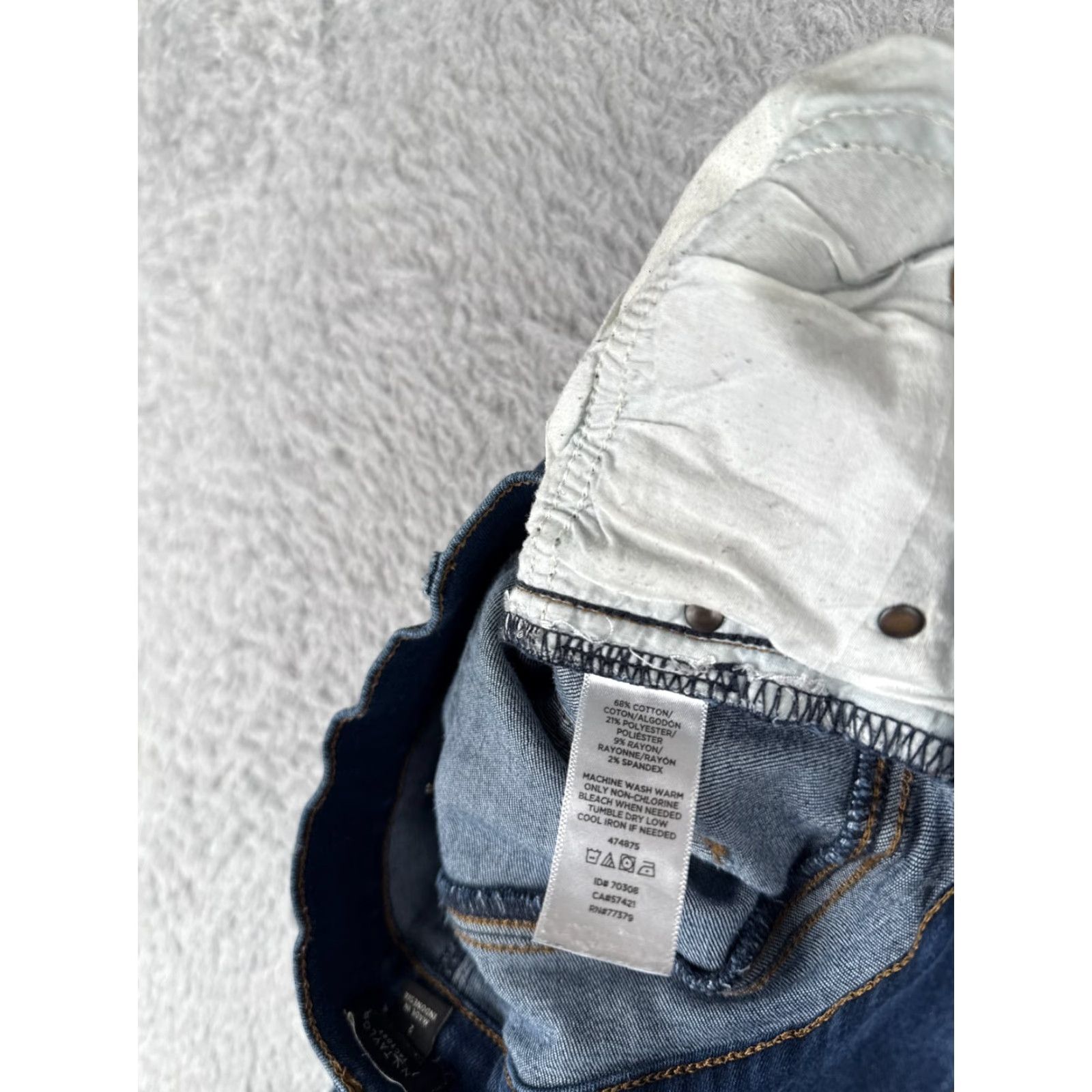 Ann Taylor Ann Taylor Jeans Womens 2 Denim Slim Skinny Low Rise 27x28 Blue Cotton 5-Pocket 98% Cotton Size 26" / US 2 / IT 38 - 7 Thumbnail